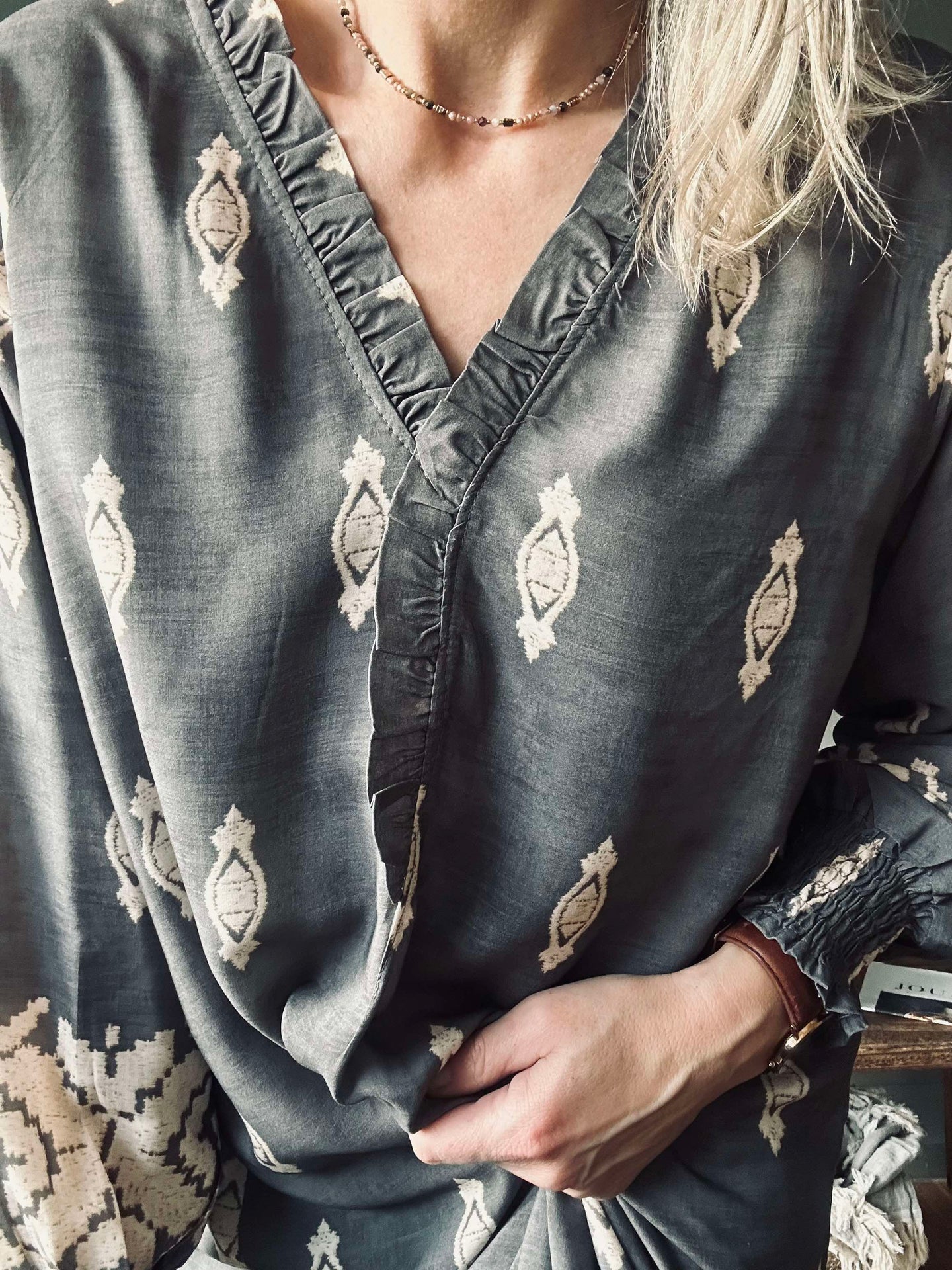 Kleid Mariana - Grau