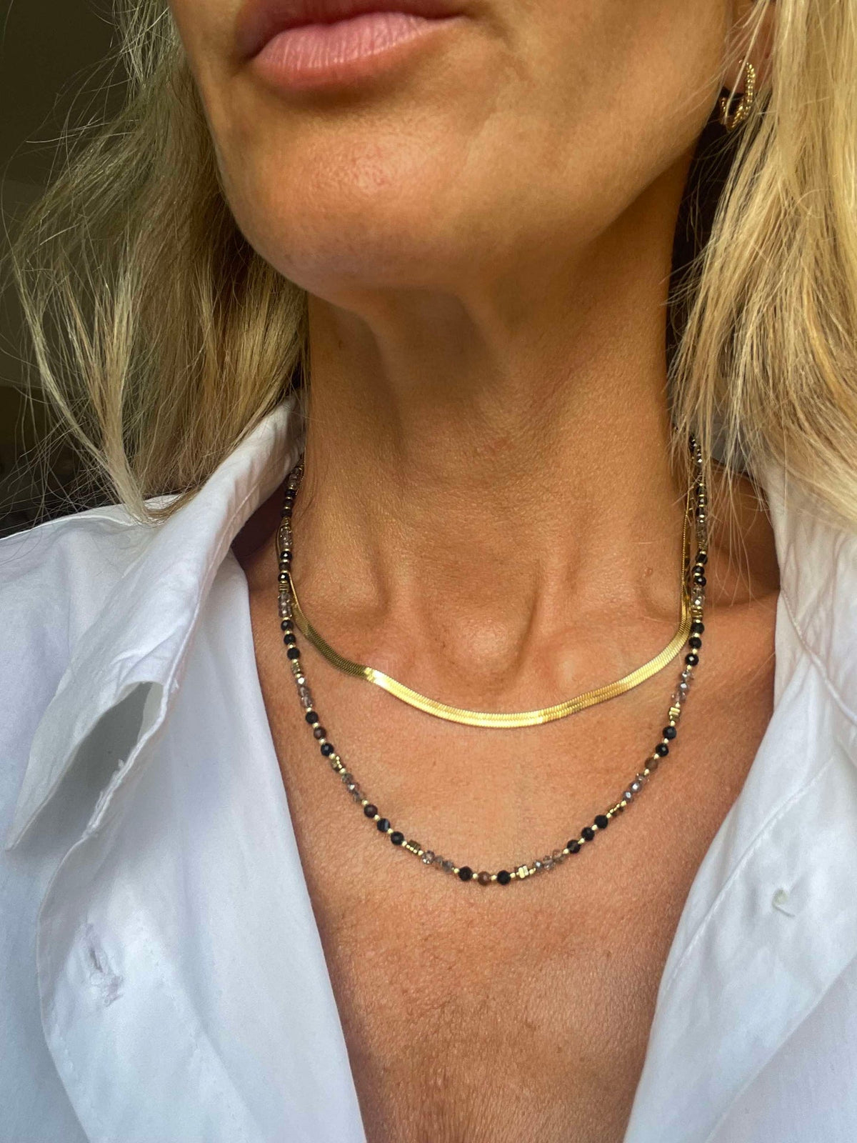 Halskette Lulu - 18k vergoldet