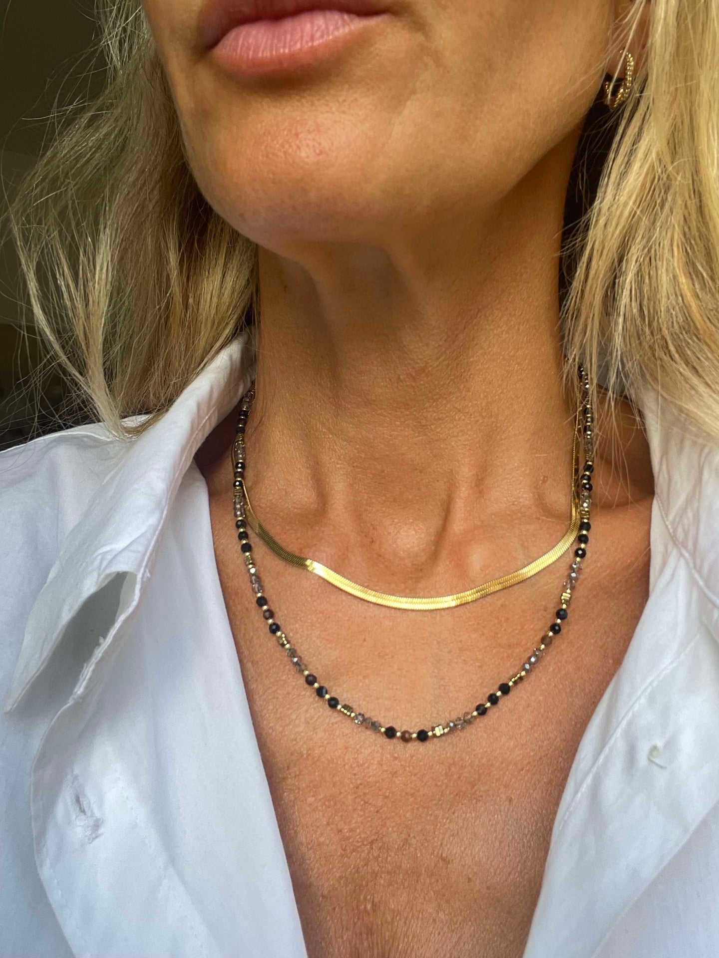Halskette Lulu - 18k vergoldet