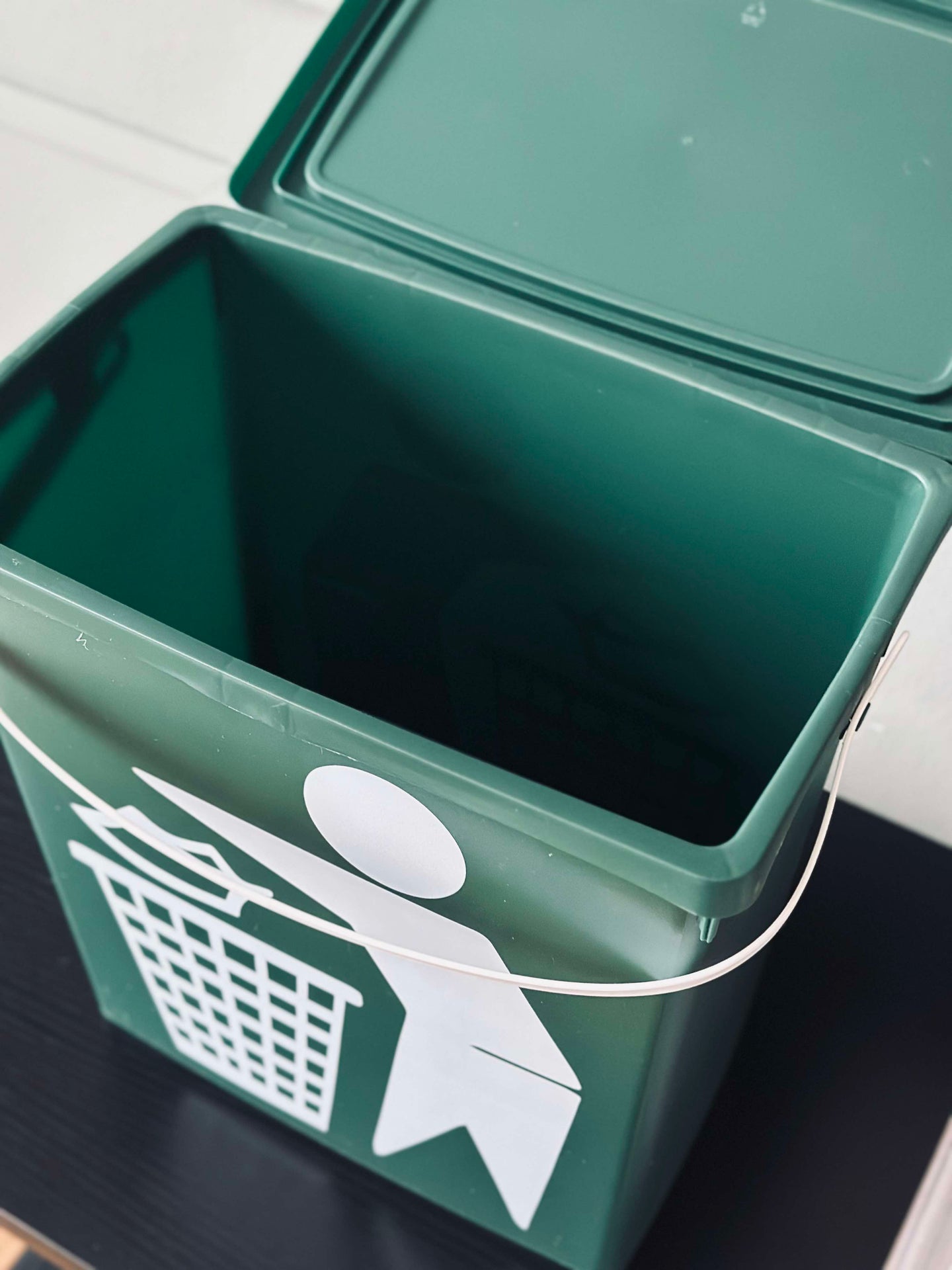 BIO-Eimer mit Deckel 12 Liter – Grün
