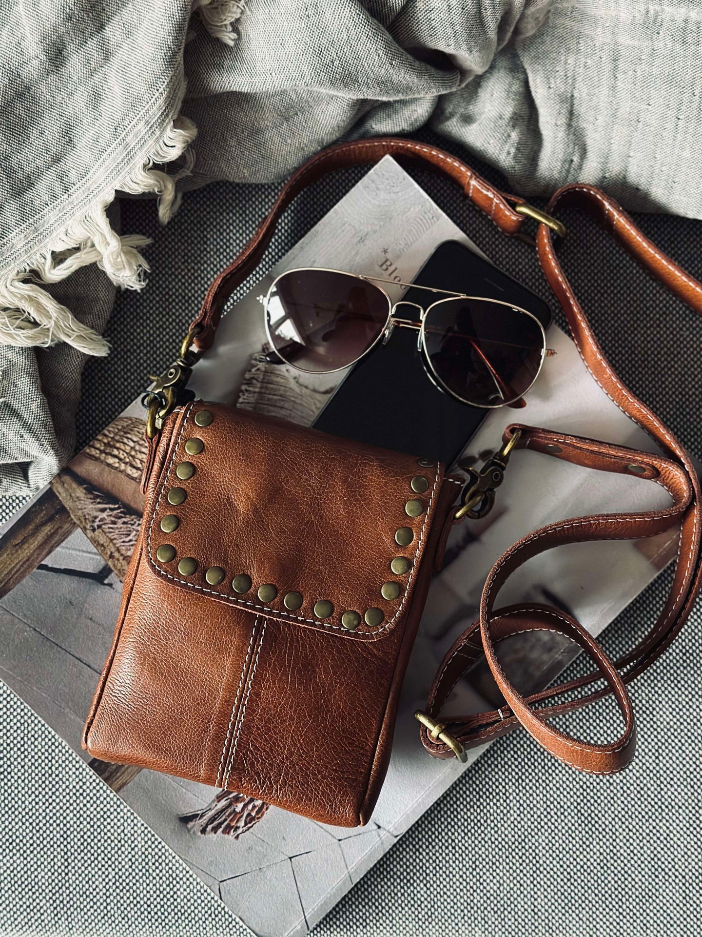 Handytasche Sally Walnut
