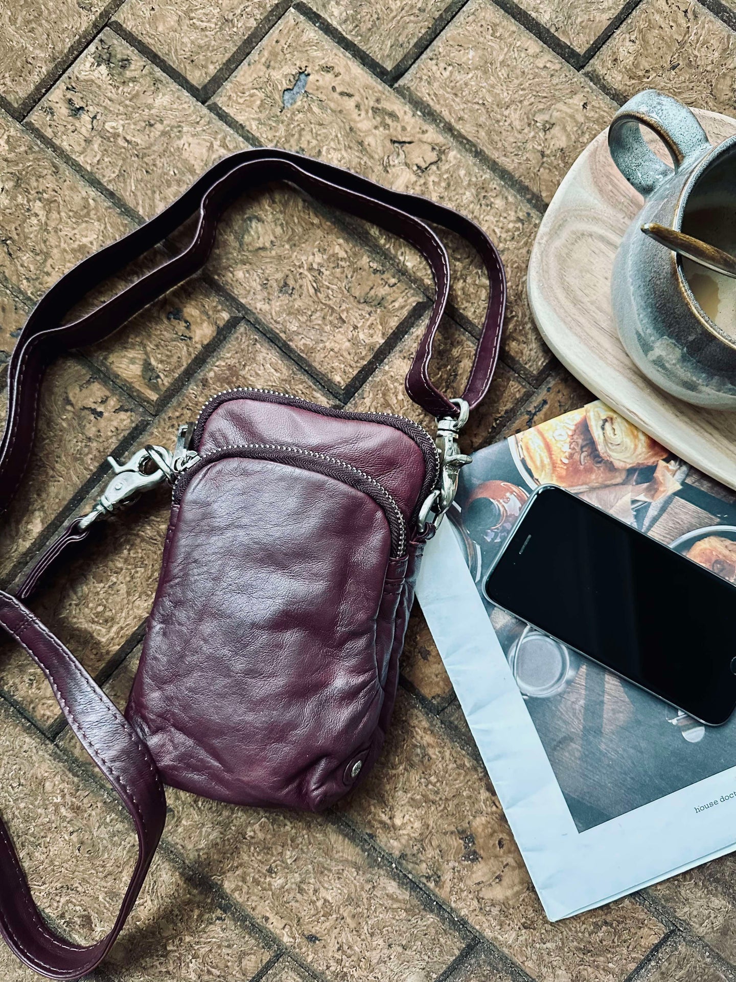 Handytasche - Cranberry
