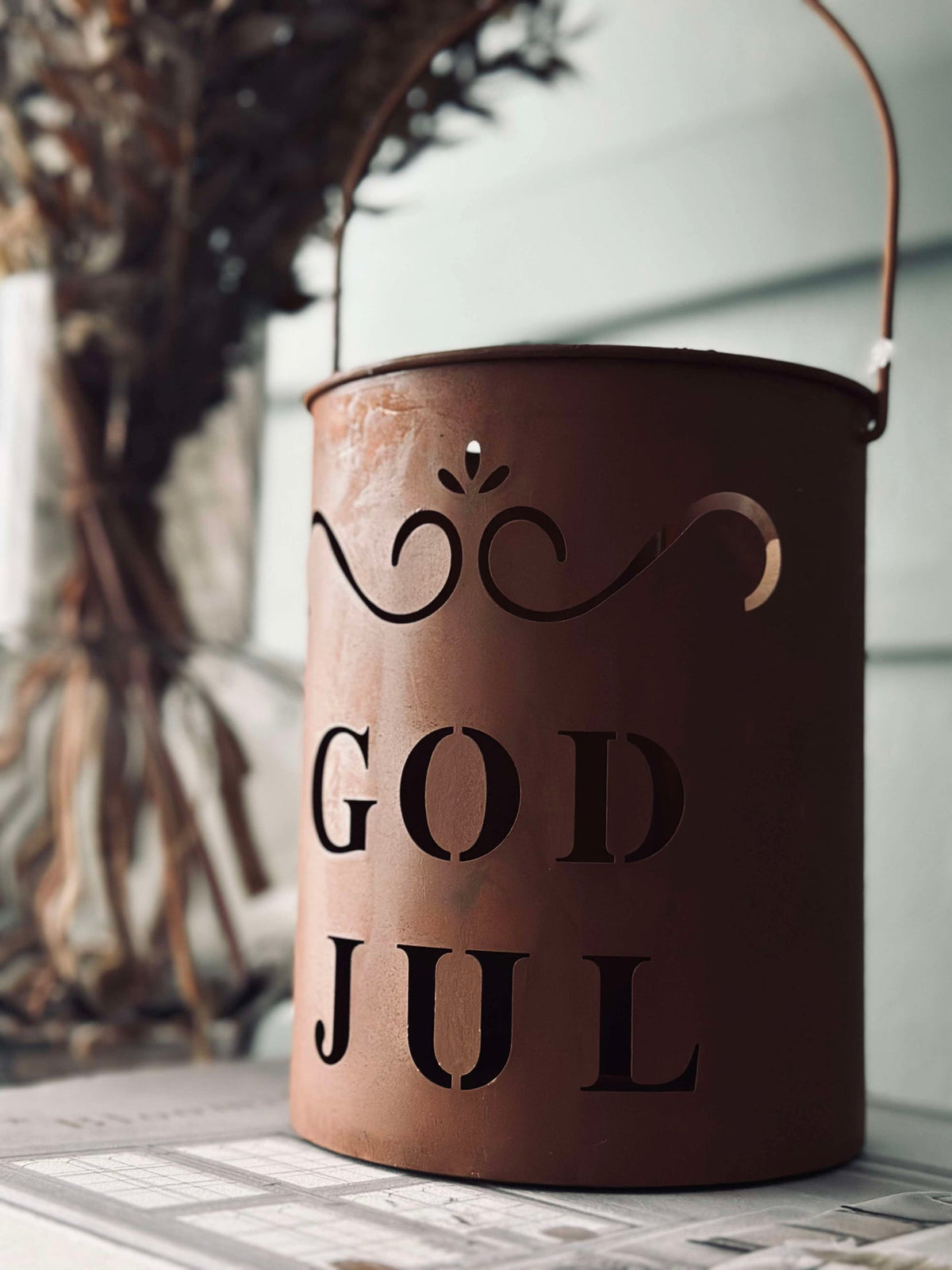 Laterne GOD JUL