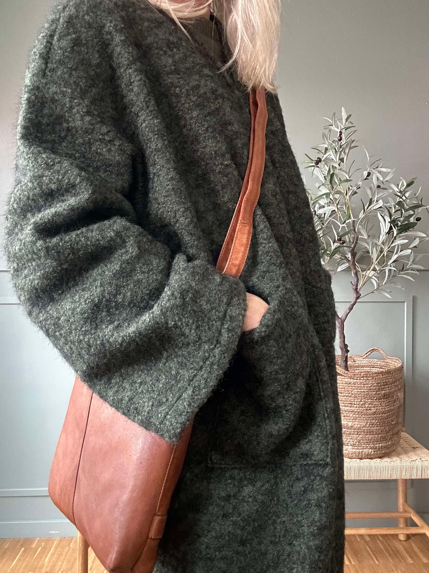 Jacke Belina - Oversize Dark Kaki