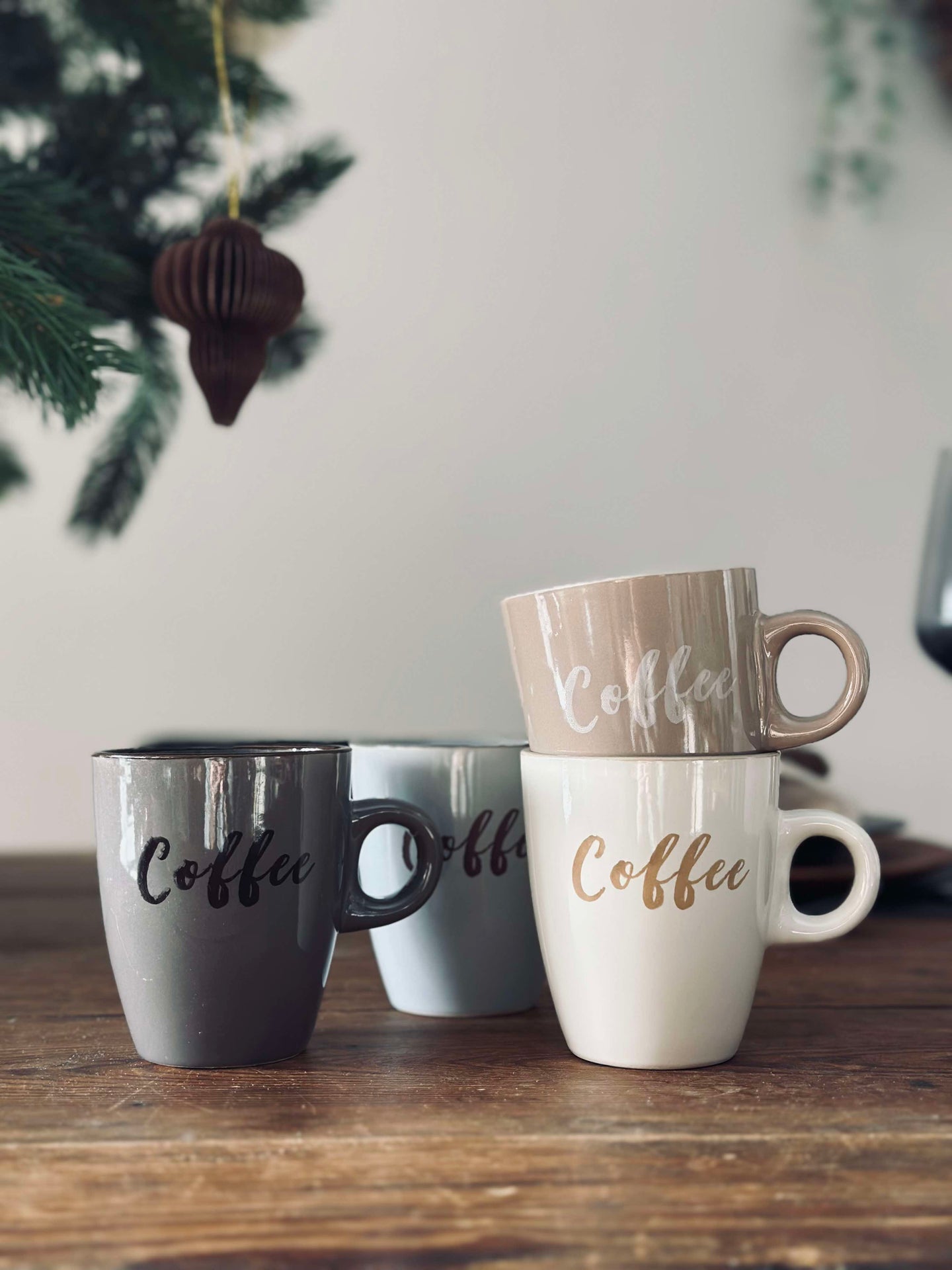 Kaffeebecher Coffee 220 ml. Farbmix