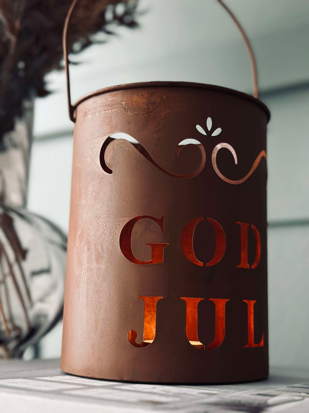 Laterne GOD JUL
