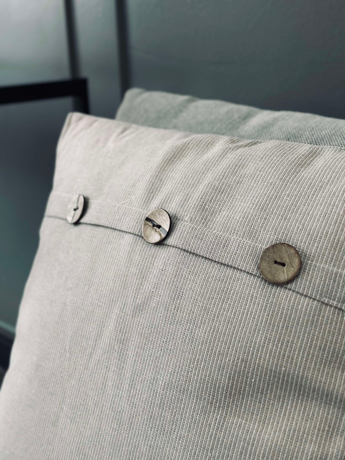 Kissen mit Füllung - Beige