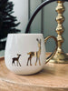 Weihnachtstasse mit Goldmotiv