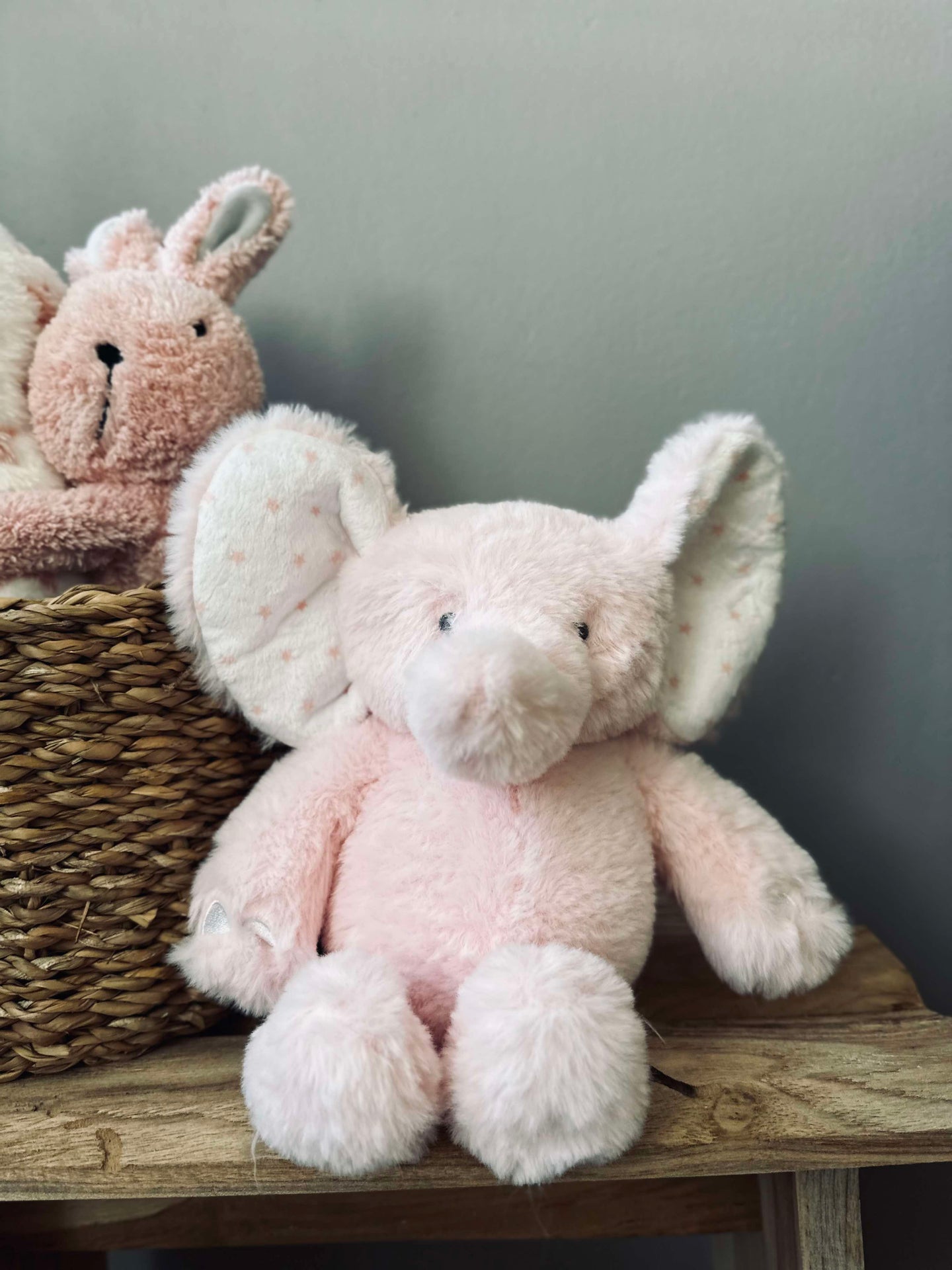 Kuscheltier Elefant 25 cm - Rosa