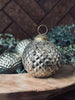 Christbaumkugeln aus Glas Gold - Packung mit 3 Stück