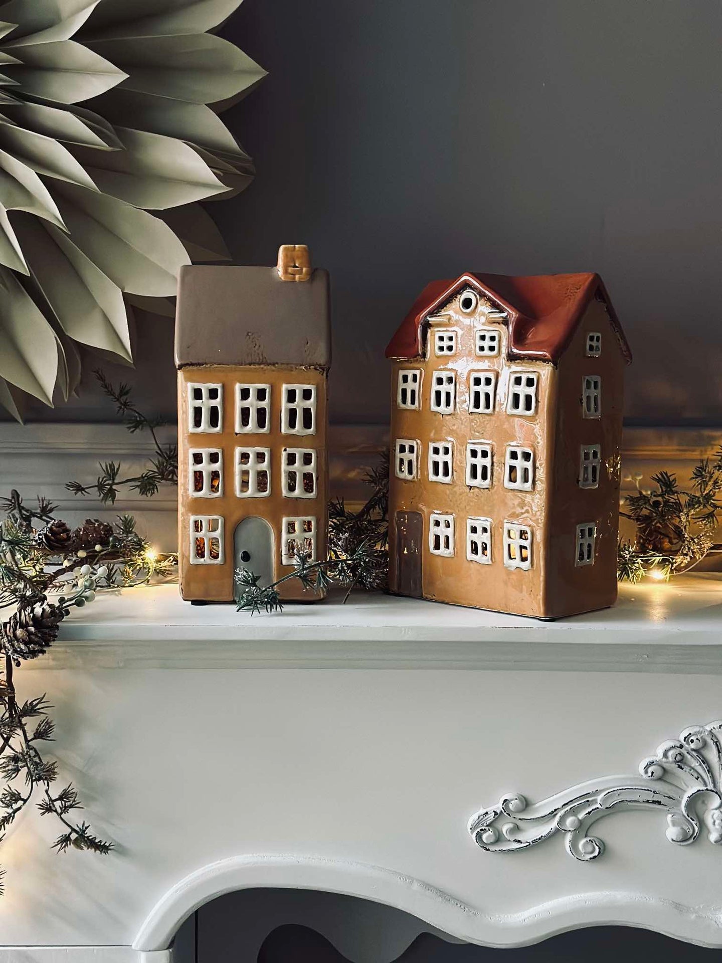Keramik-Lichthaus - Gelb