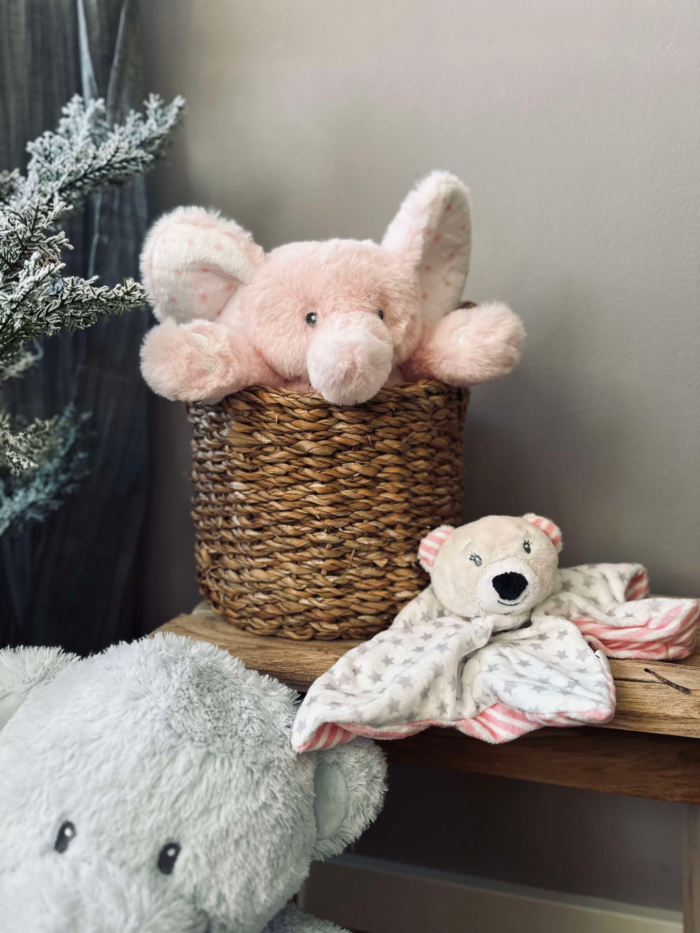 Schmusetuch für Babys - Rosa