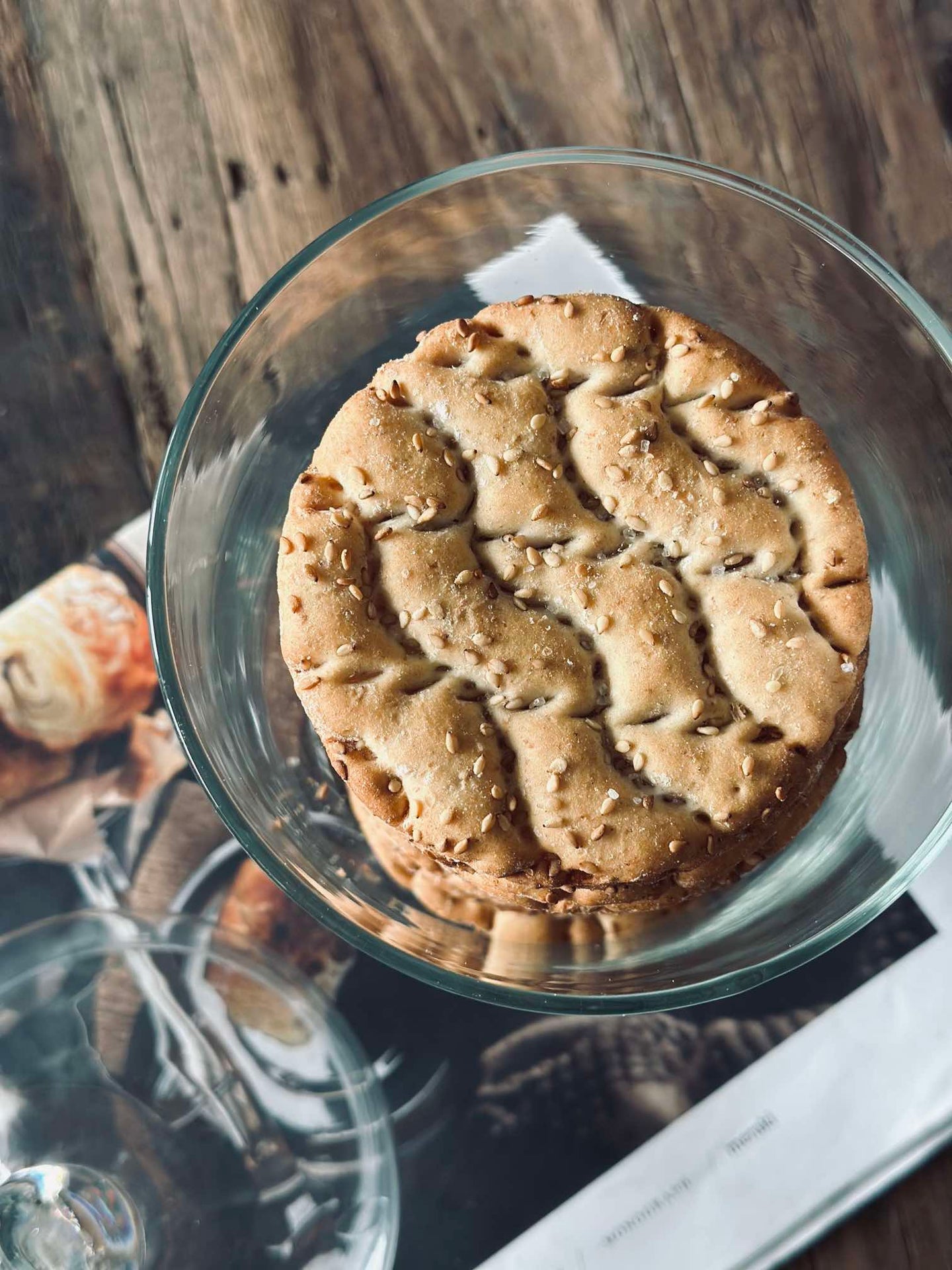 Vorratsbehälter mit Deckel - Glas