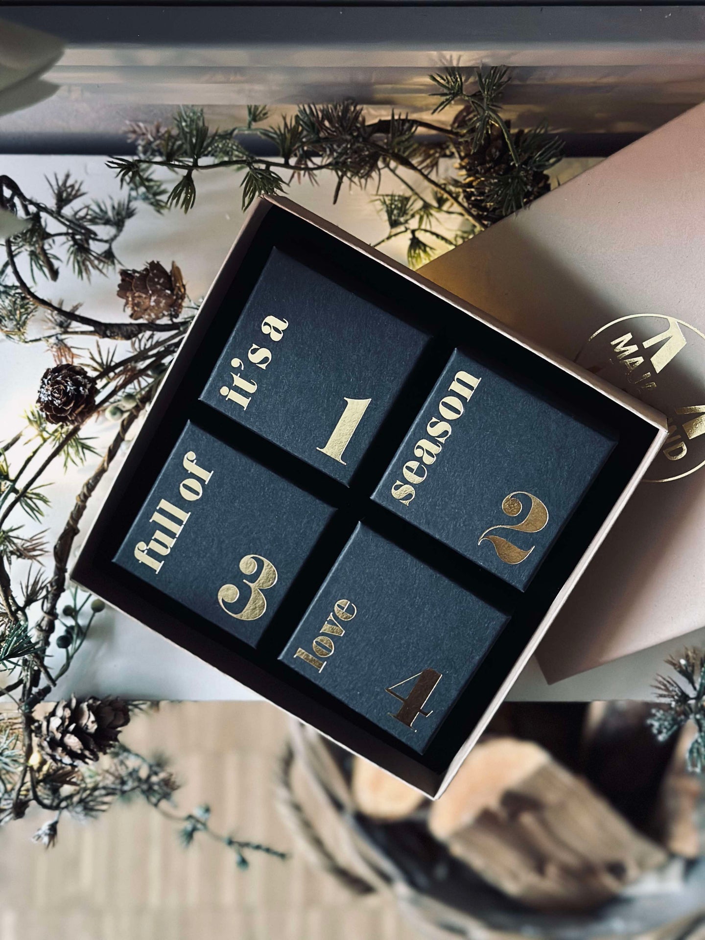 Smykke Adventskalender - Sølvbelagt