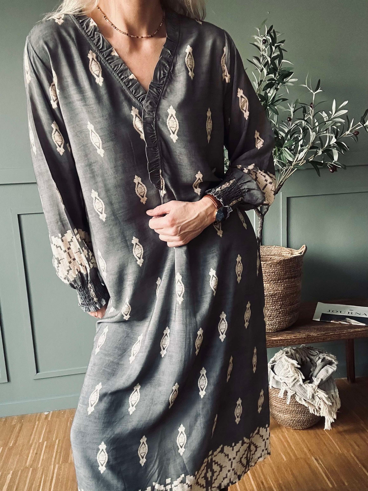 Kleid Mariana - Grau