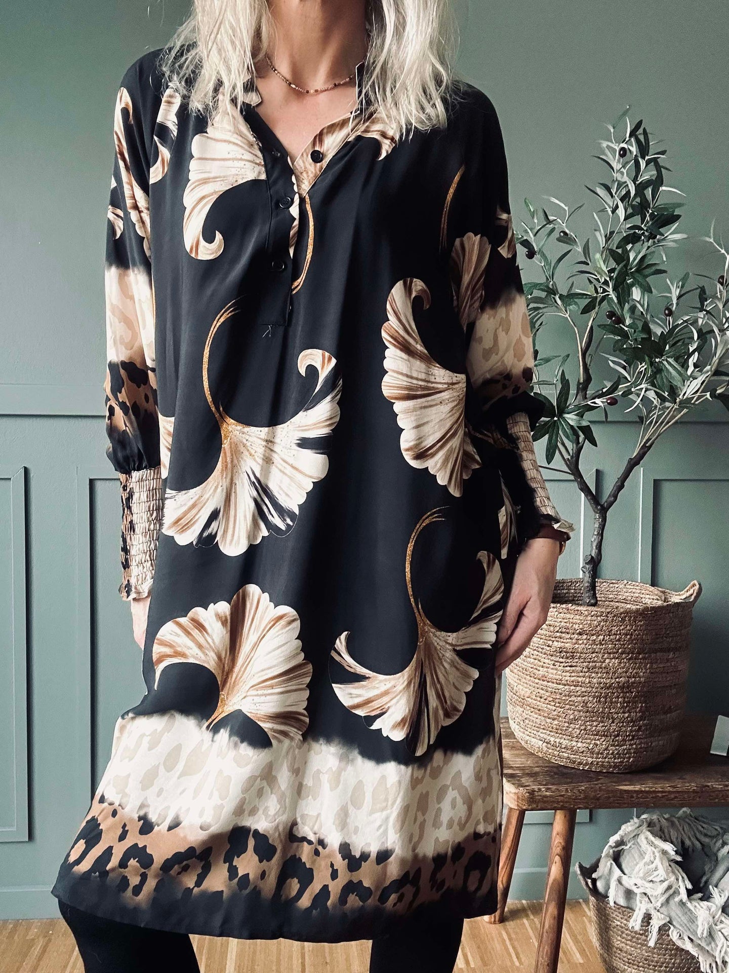 Kleid Sandra Nero