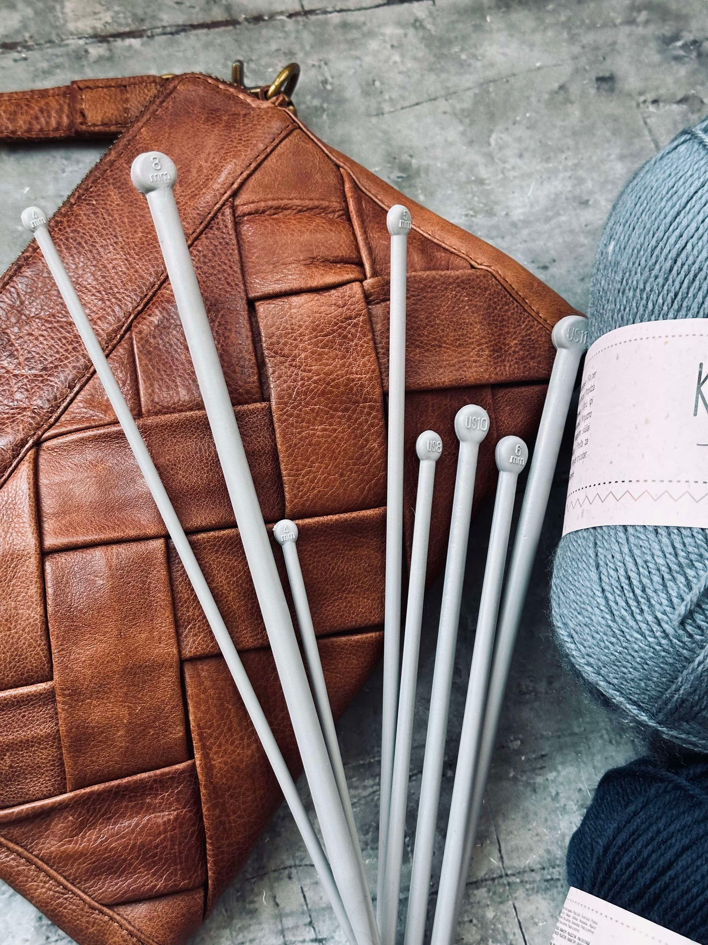 Stricknadeln - Set mit 8 Stück