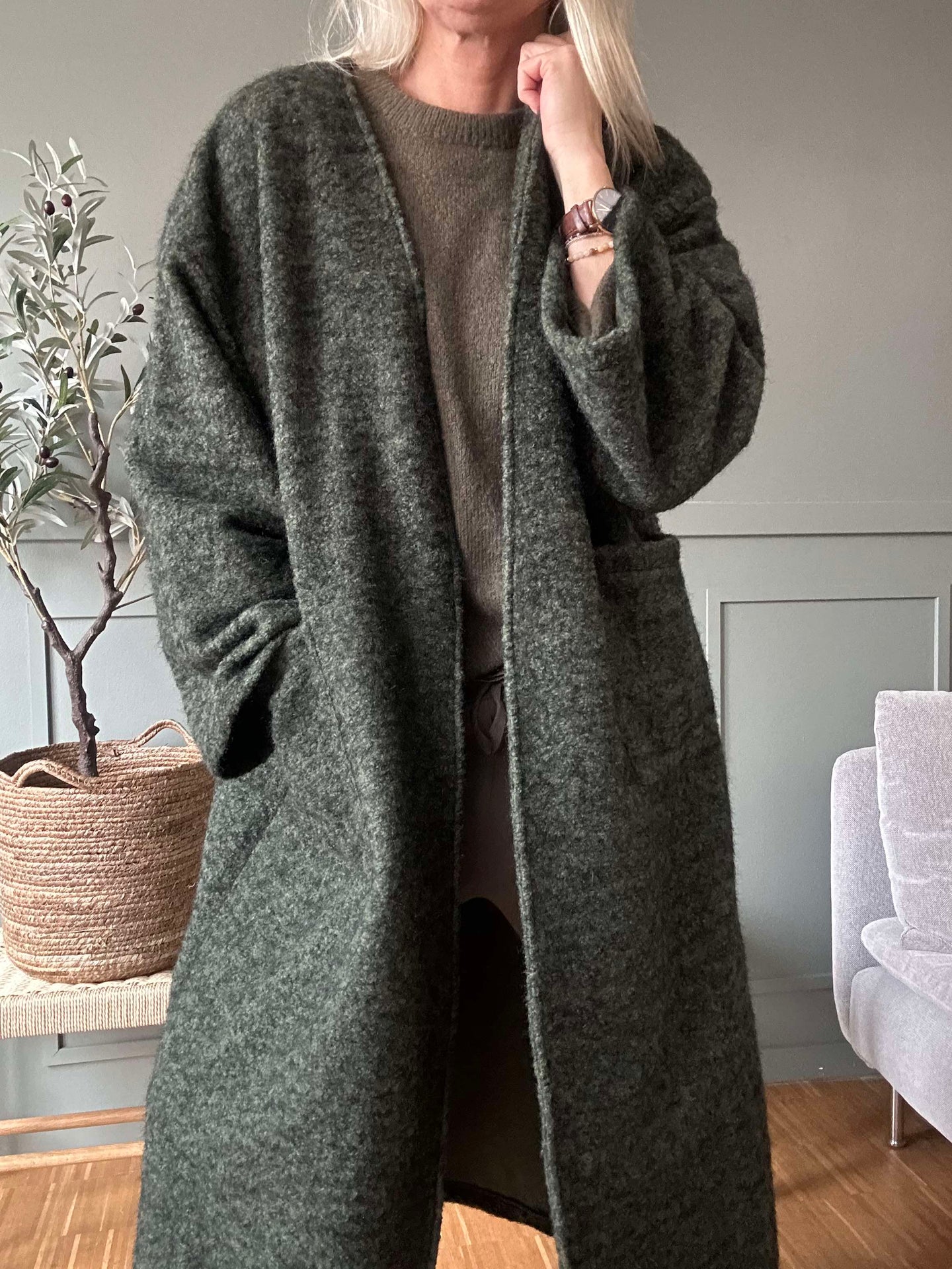 Jacke Belina - Oversize Dark Kaki