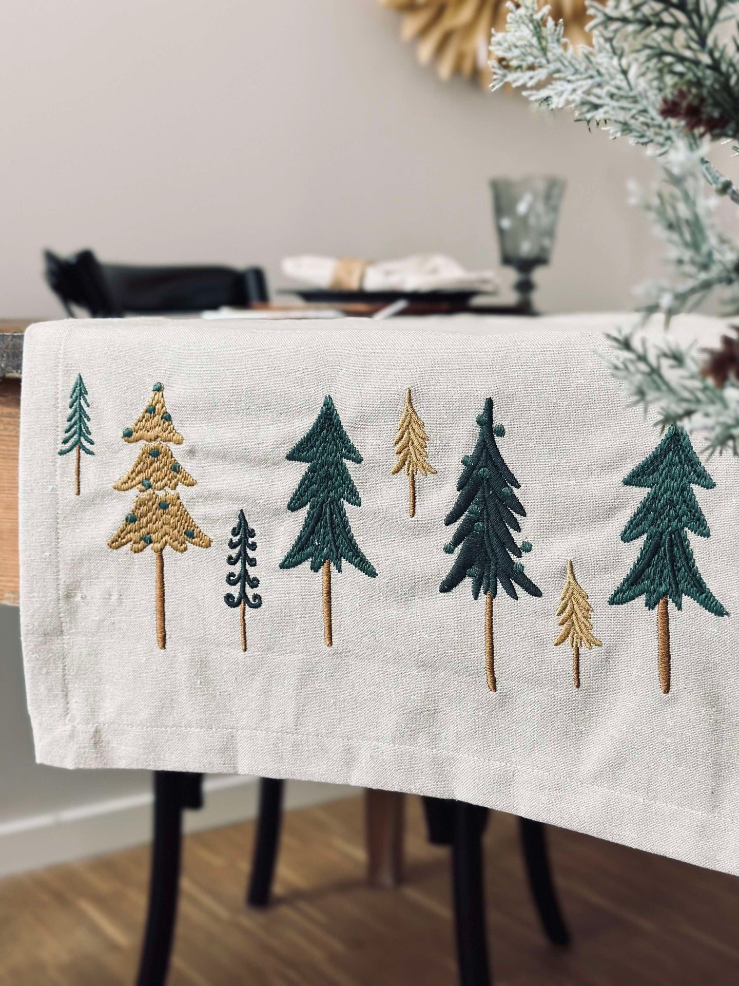 Tischläufer Bäume 90cm
