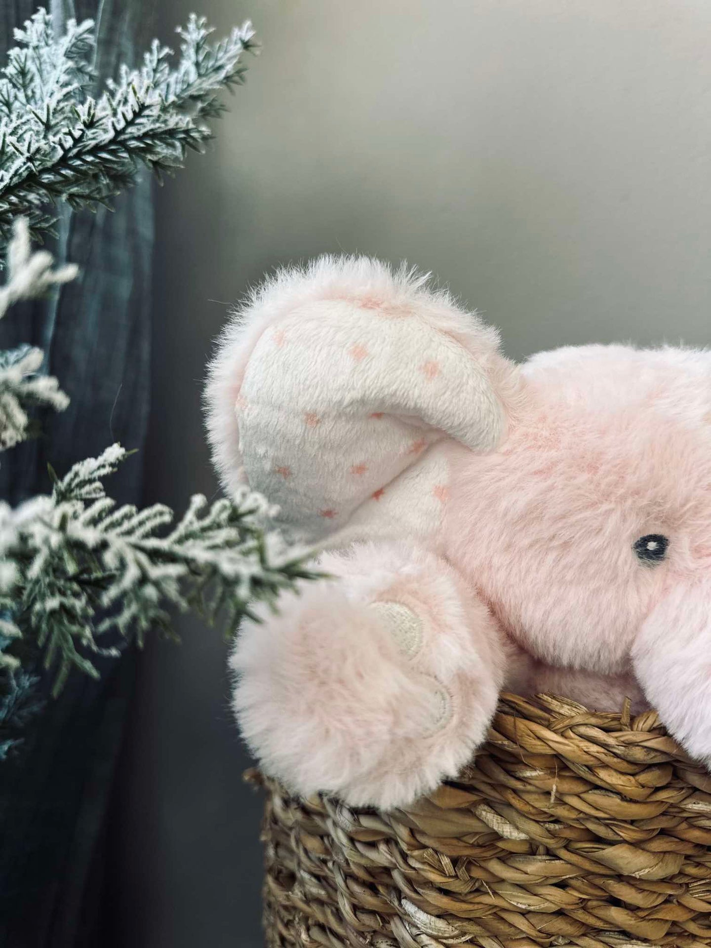 Kuscheltier Elefant 25 cm - Rosa