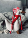 Weihnachtsente mit Mütze - Medium