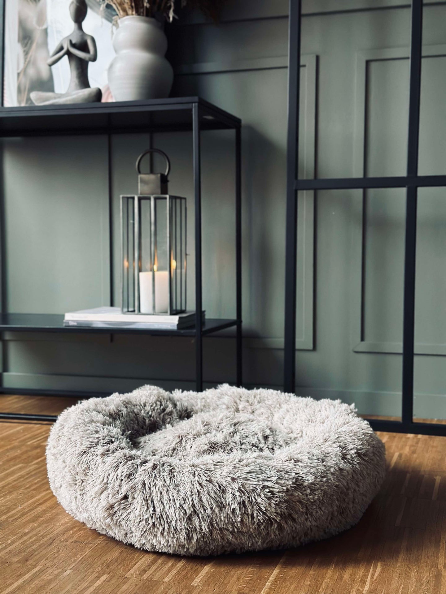 Hundekorb Fluffy - Ø 60 cm Beige