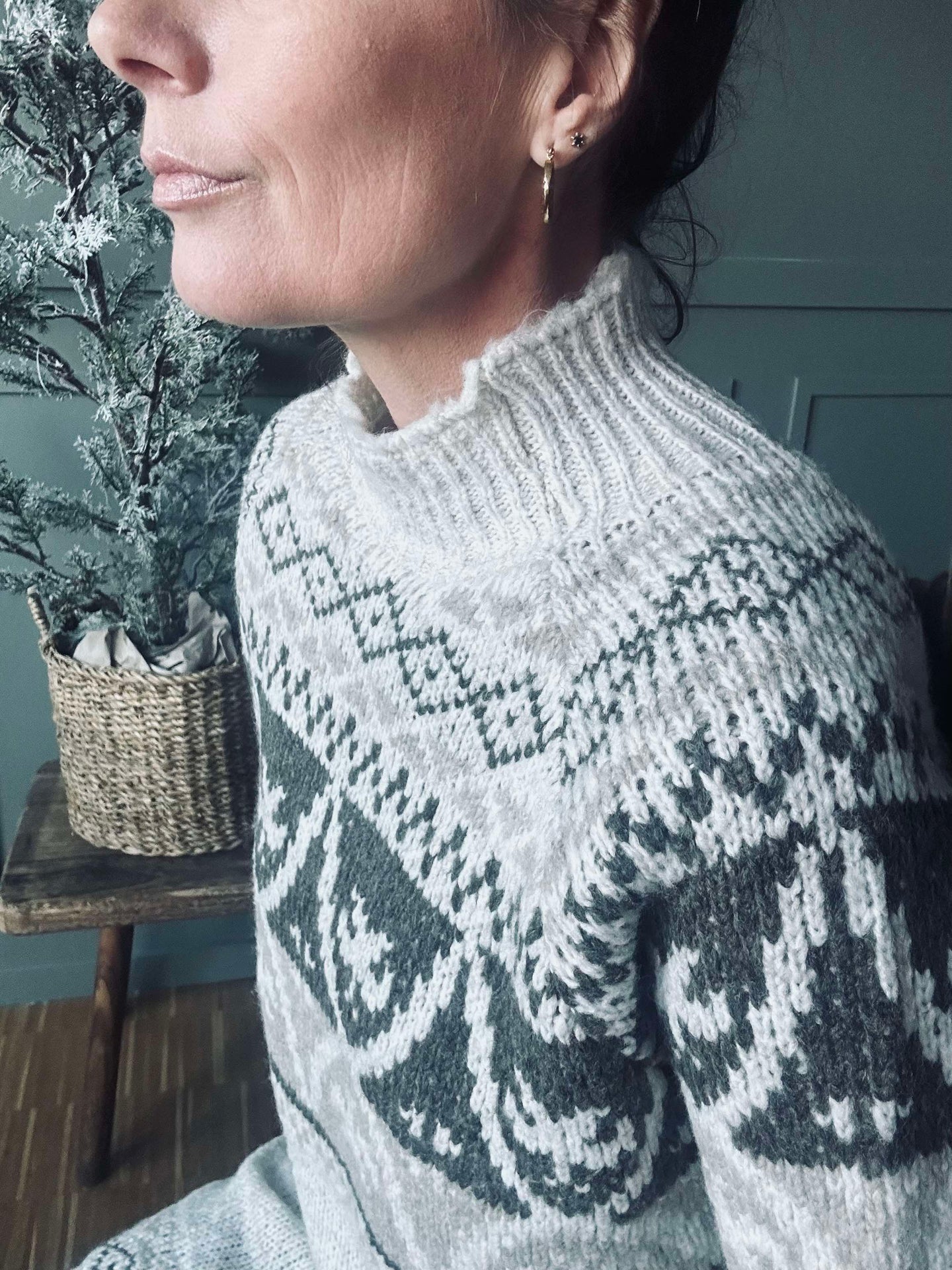 Strickkleid Winter