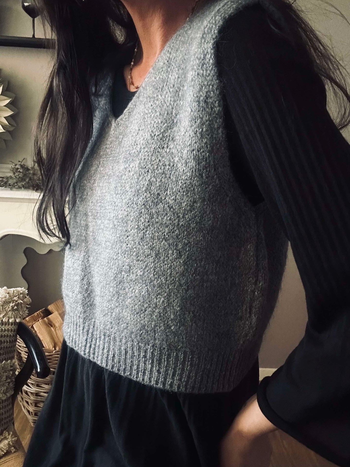 Weste Marlene Grey