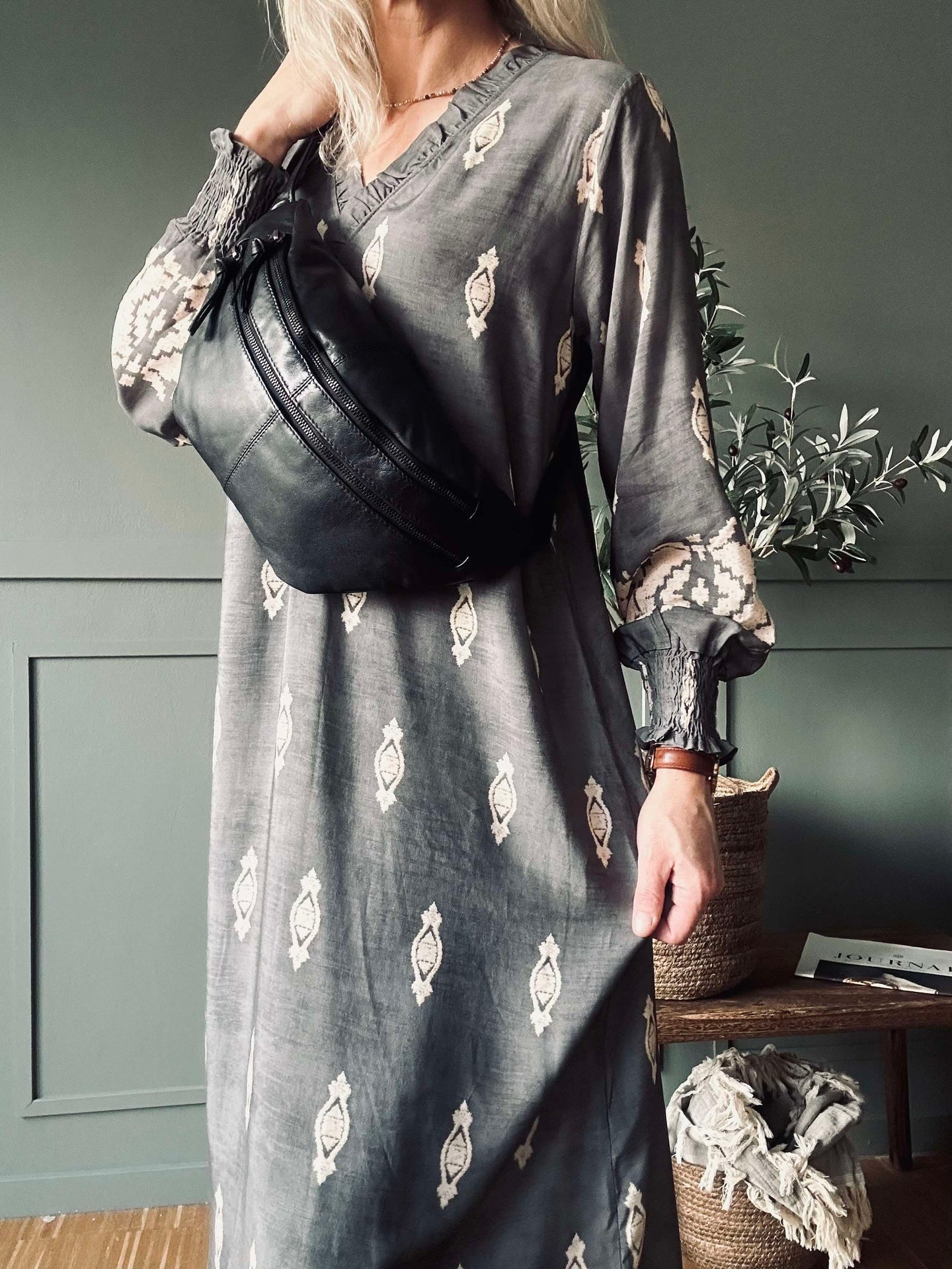 Kleid Mariana - Grau