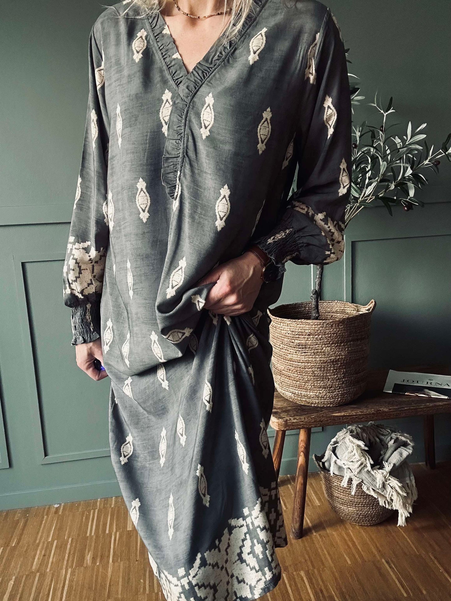 Kleid Mariana - Grau