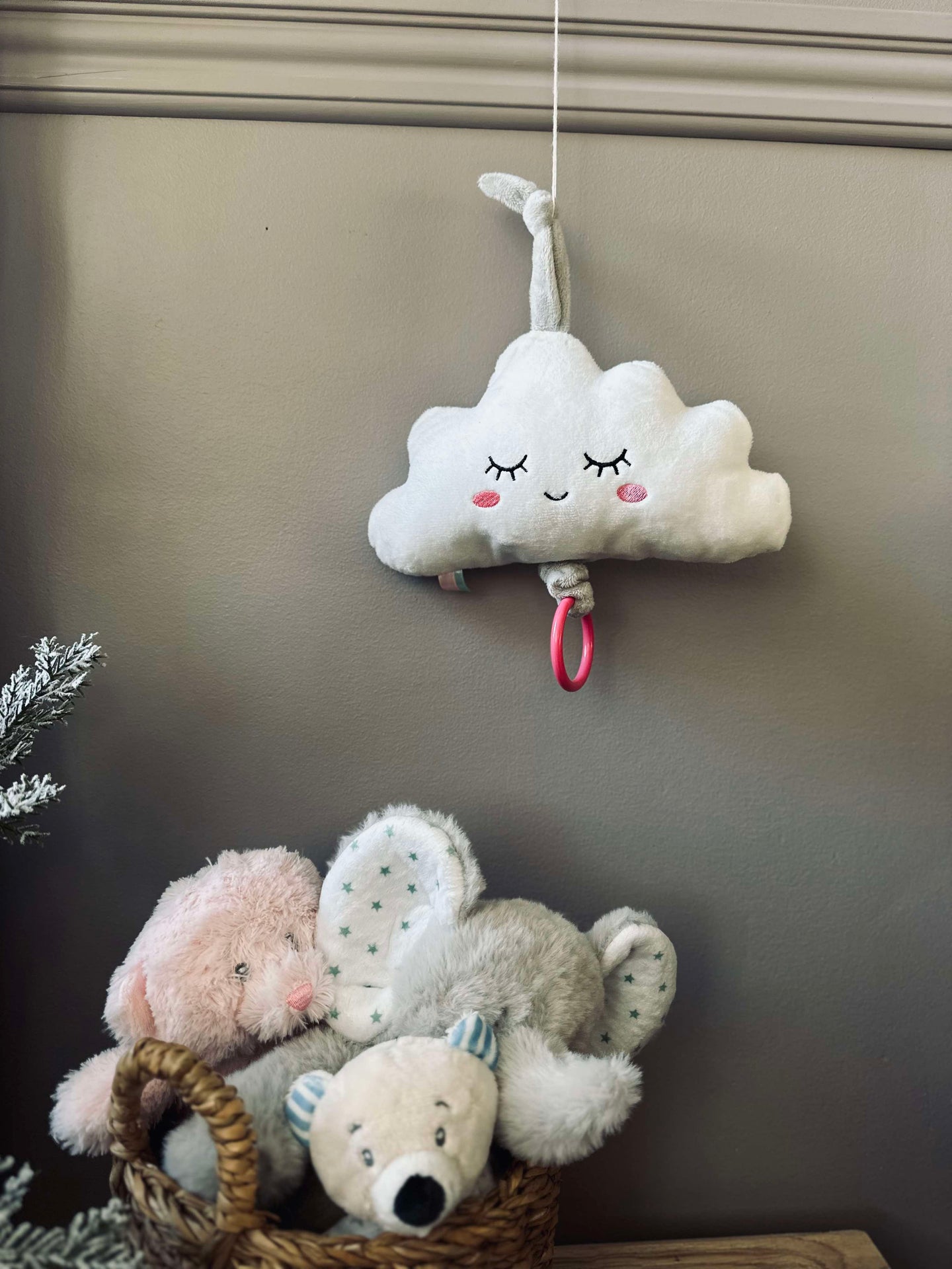 Plüschtier mit Musik - Wolke