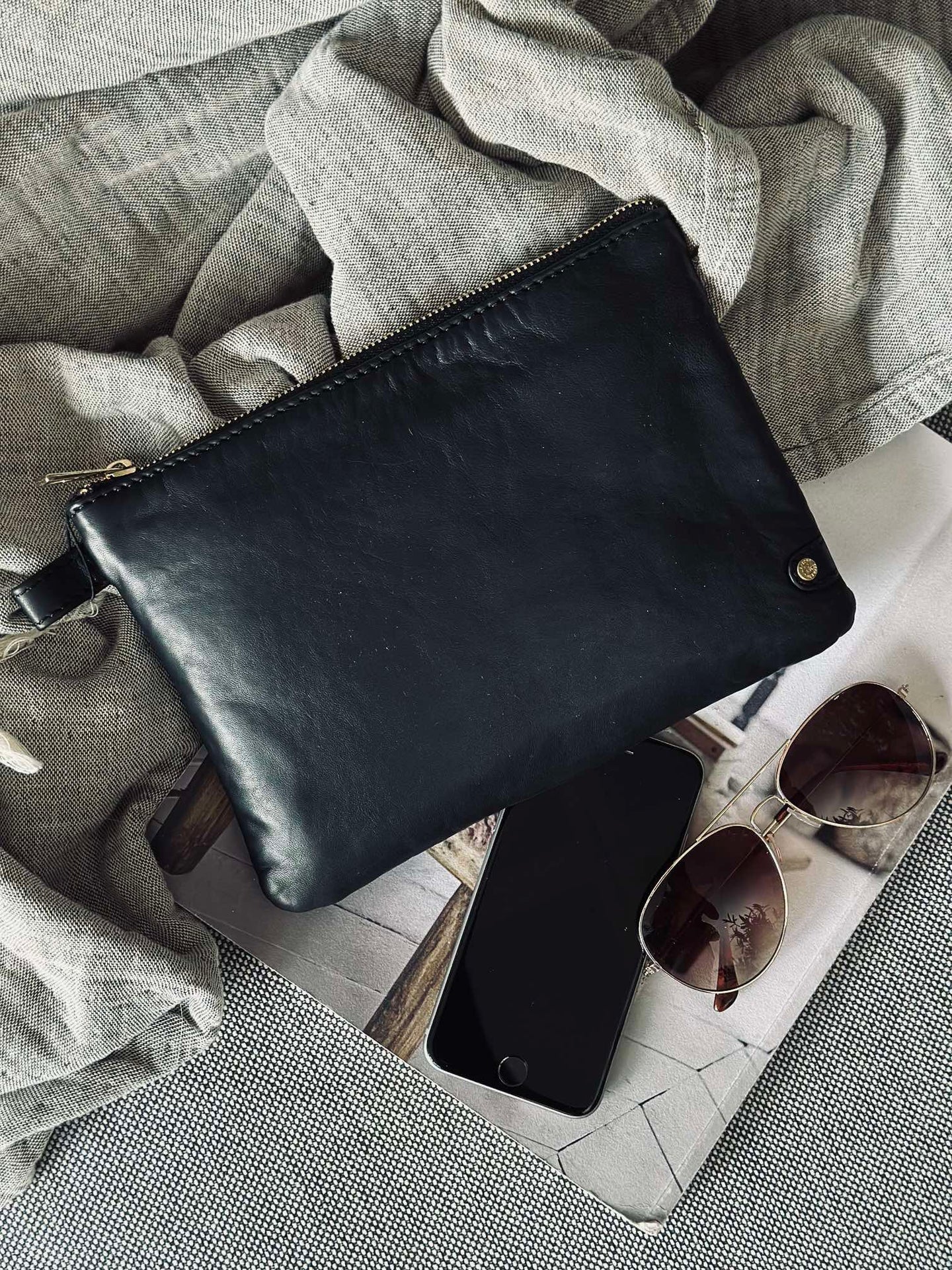 Clutch Alba - Black