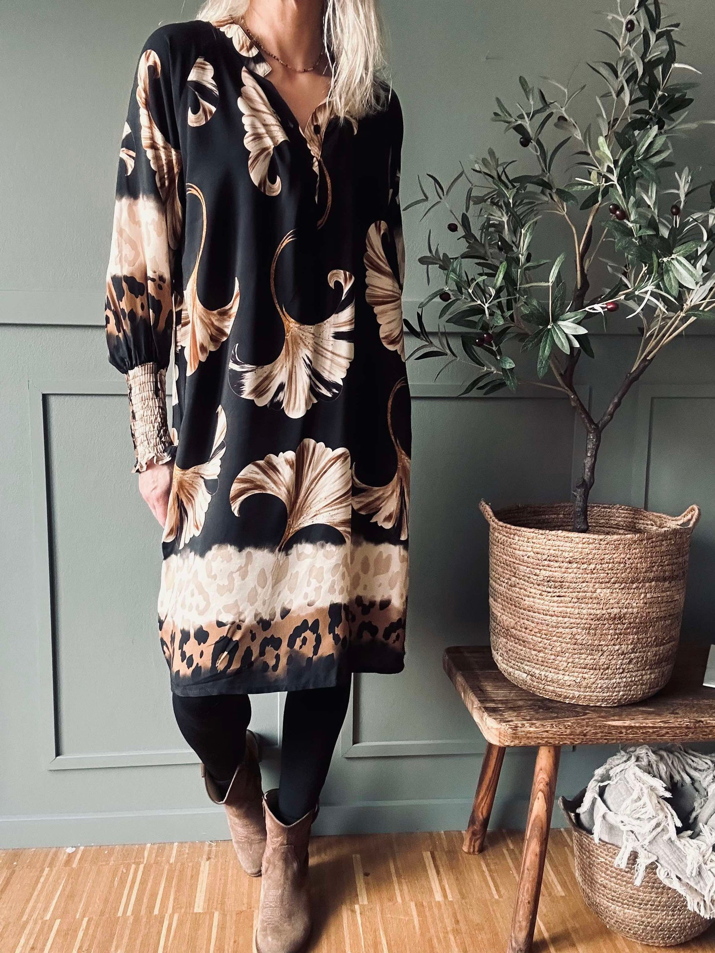 Kleid Sandra Nero