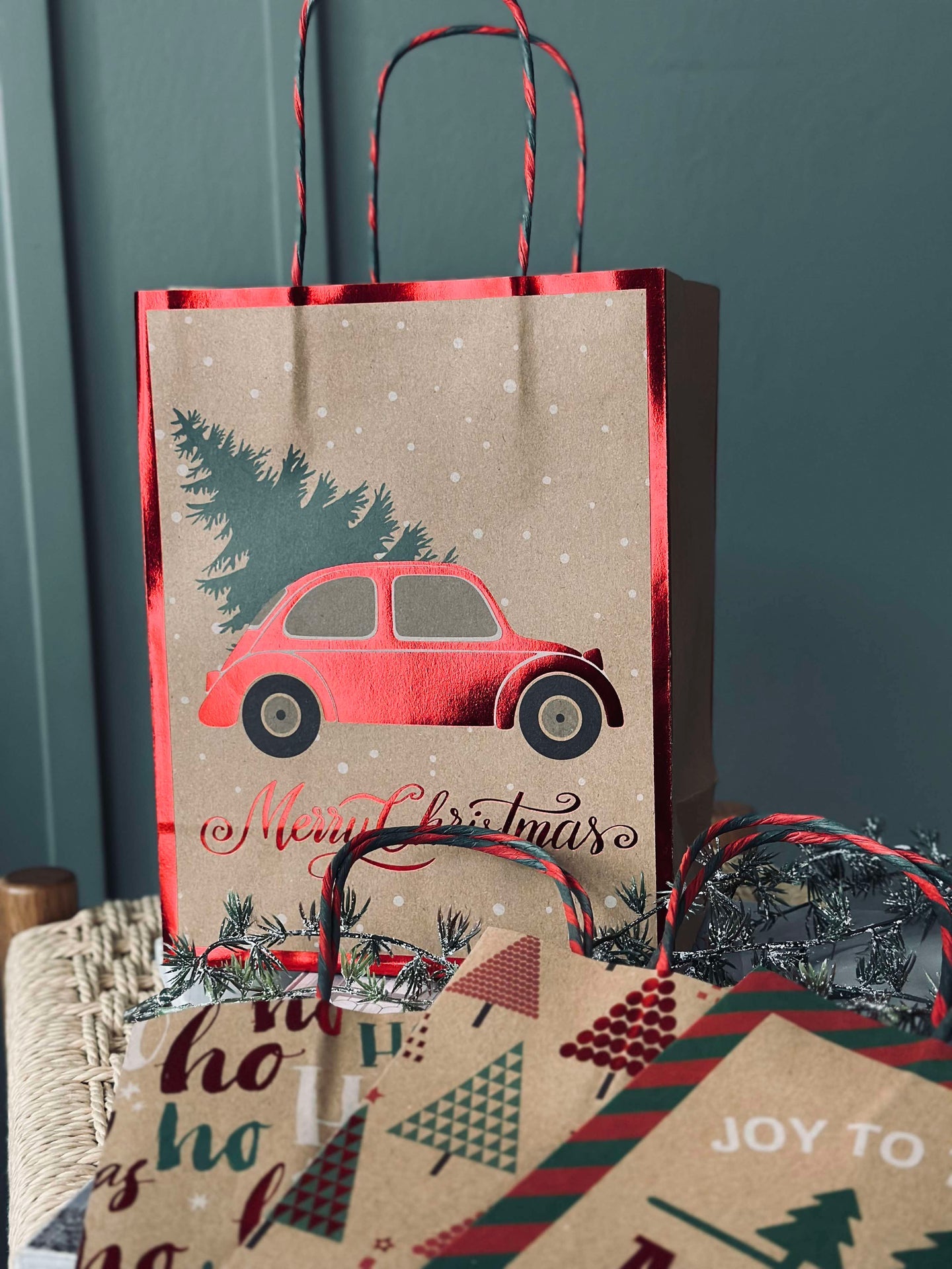Geschenktüte Weihnachten - 1 Stück