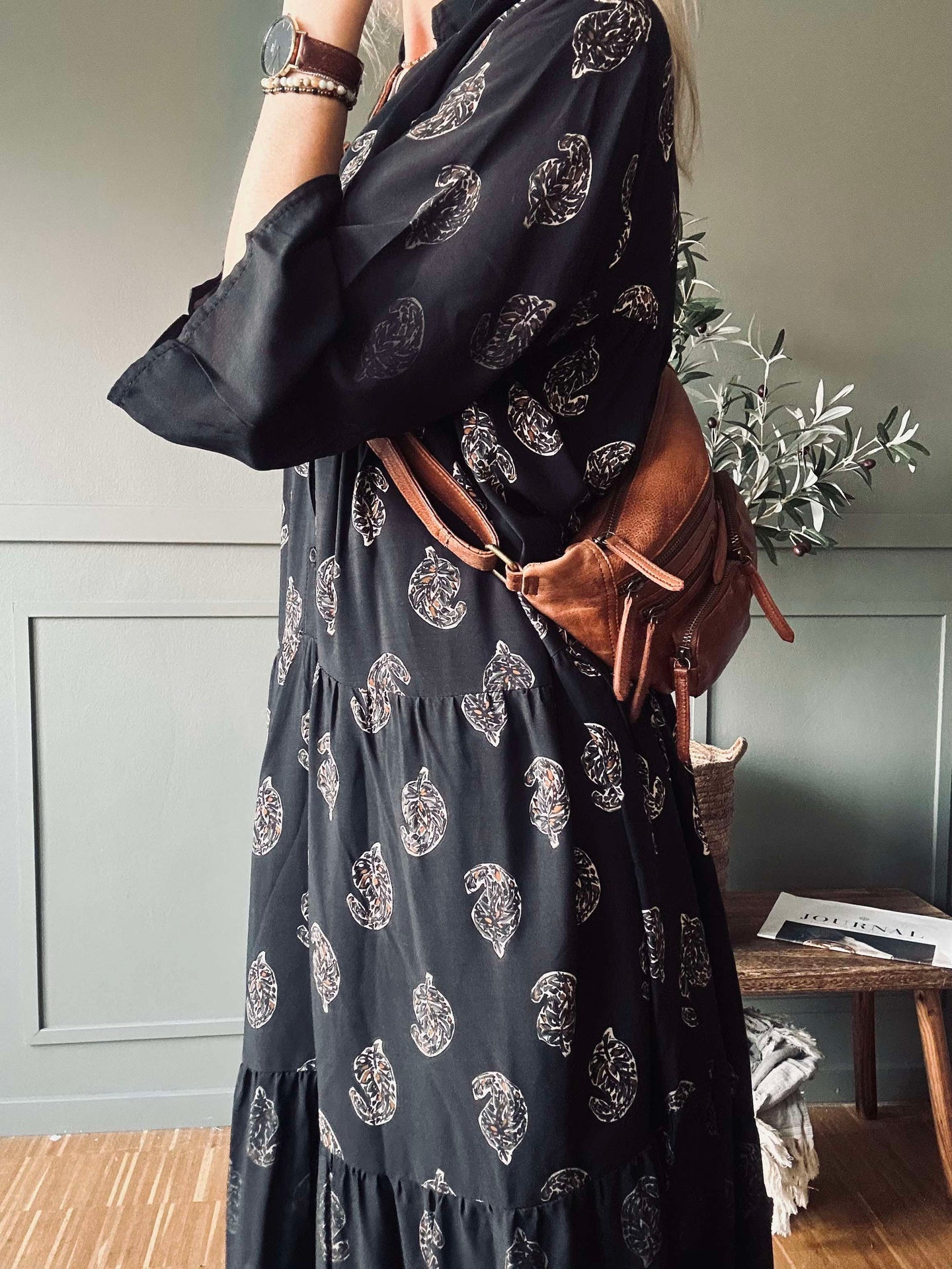 Kleid Black Faded