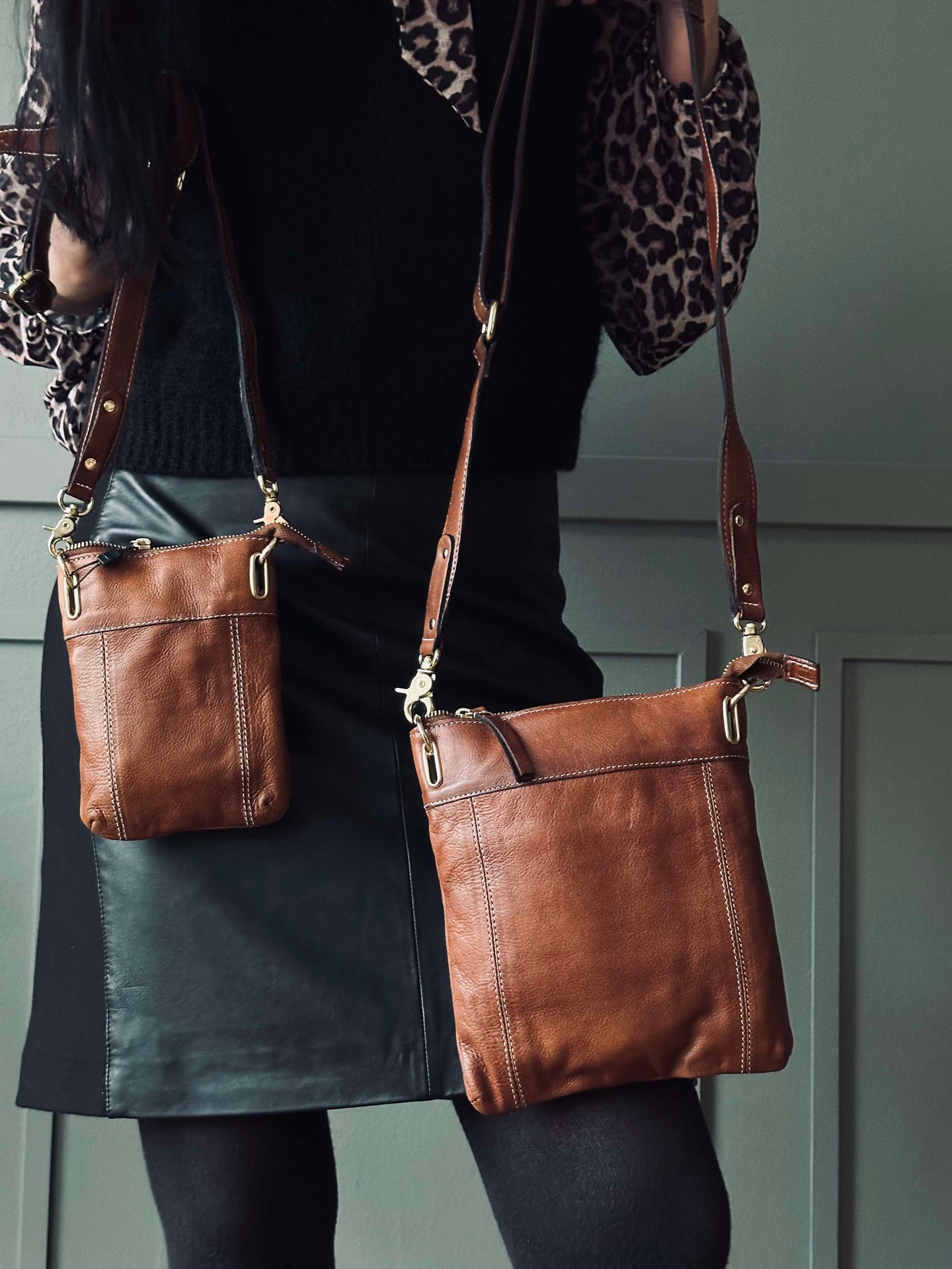 Handytasche Gunilla walnut