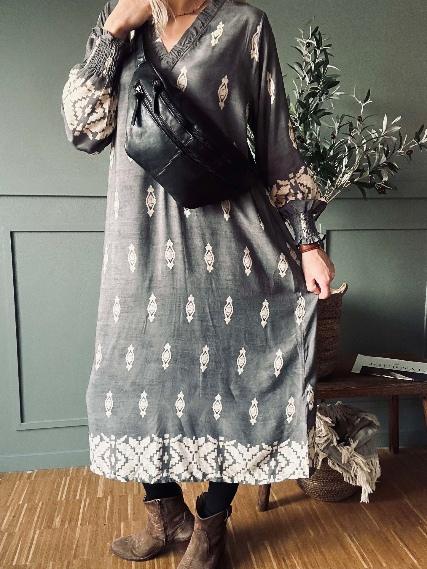 Kleid Mariana - Grau
