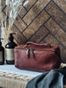 Kulturbeutel Dark Cognac