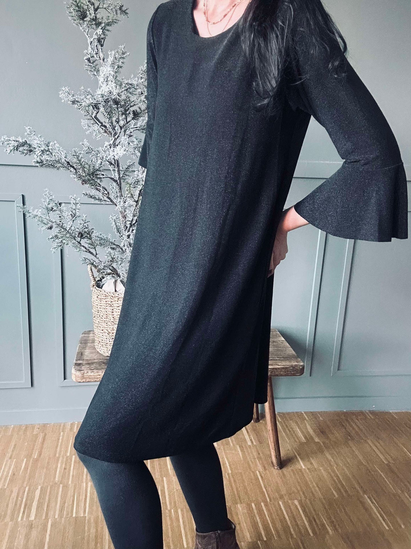Kleid Sparkle Black