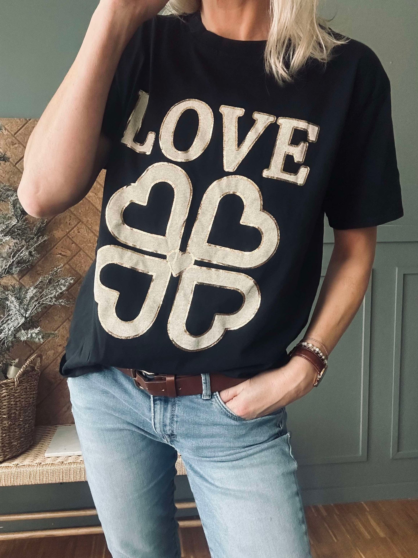 T-Shirt LOVE Black