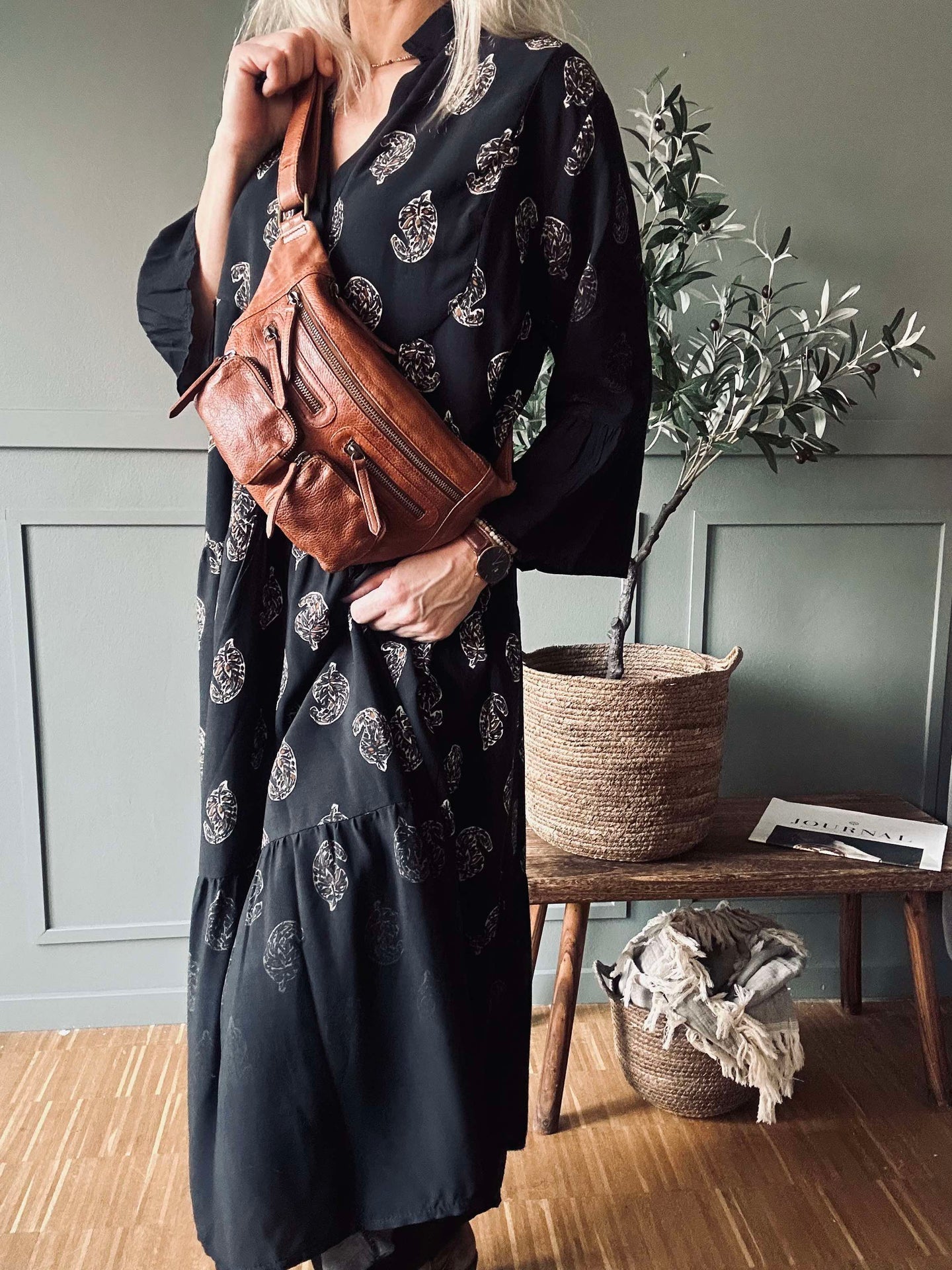 Kleid Black Faded