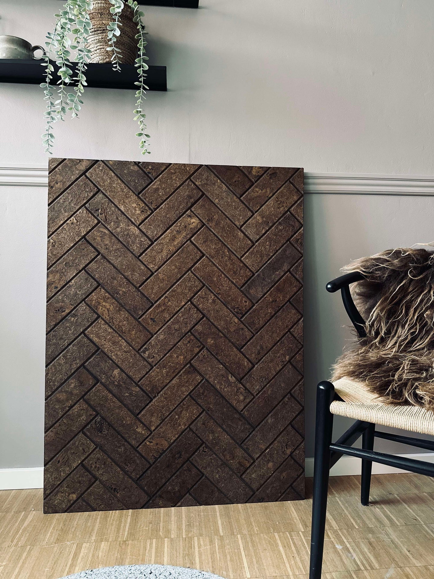 Mauersteine Brown - Naturpaket mit 62 Stk.