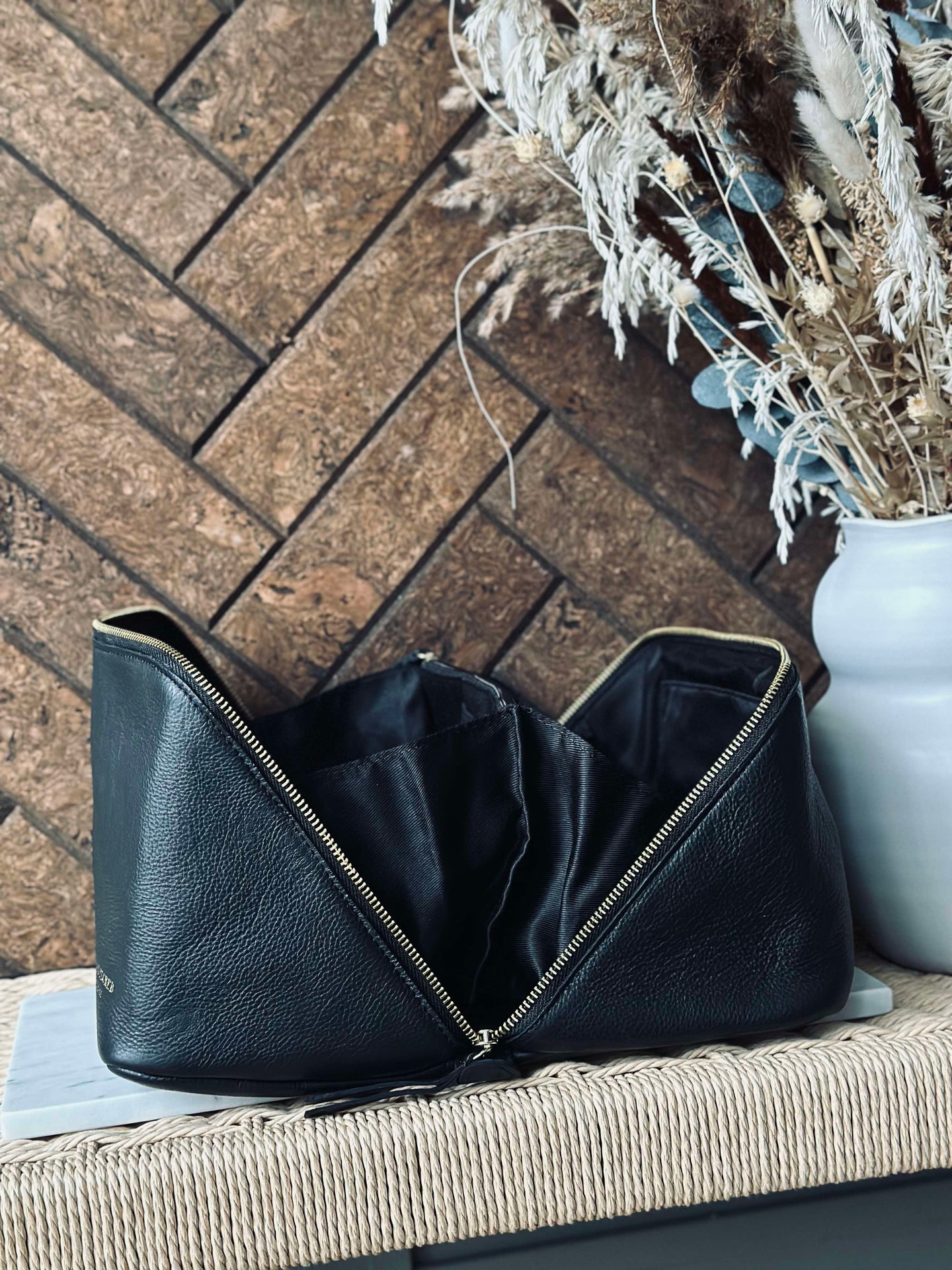 Kulturtasche Halima Black - Large