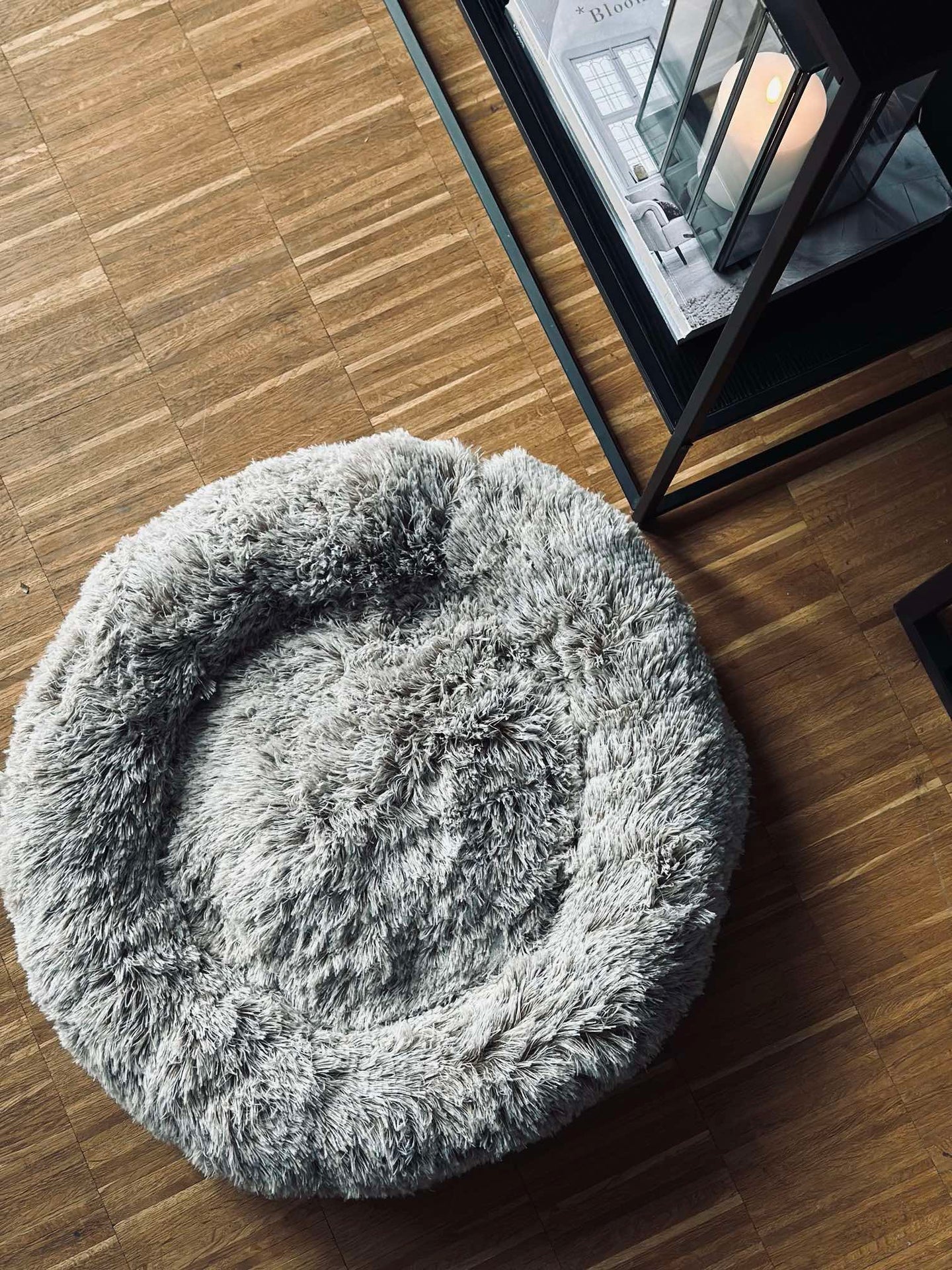 Hundekorb Fluffy - Ø 60 cm Beige