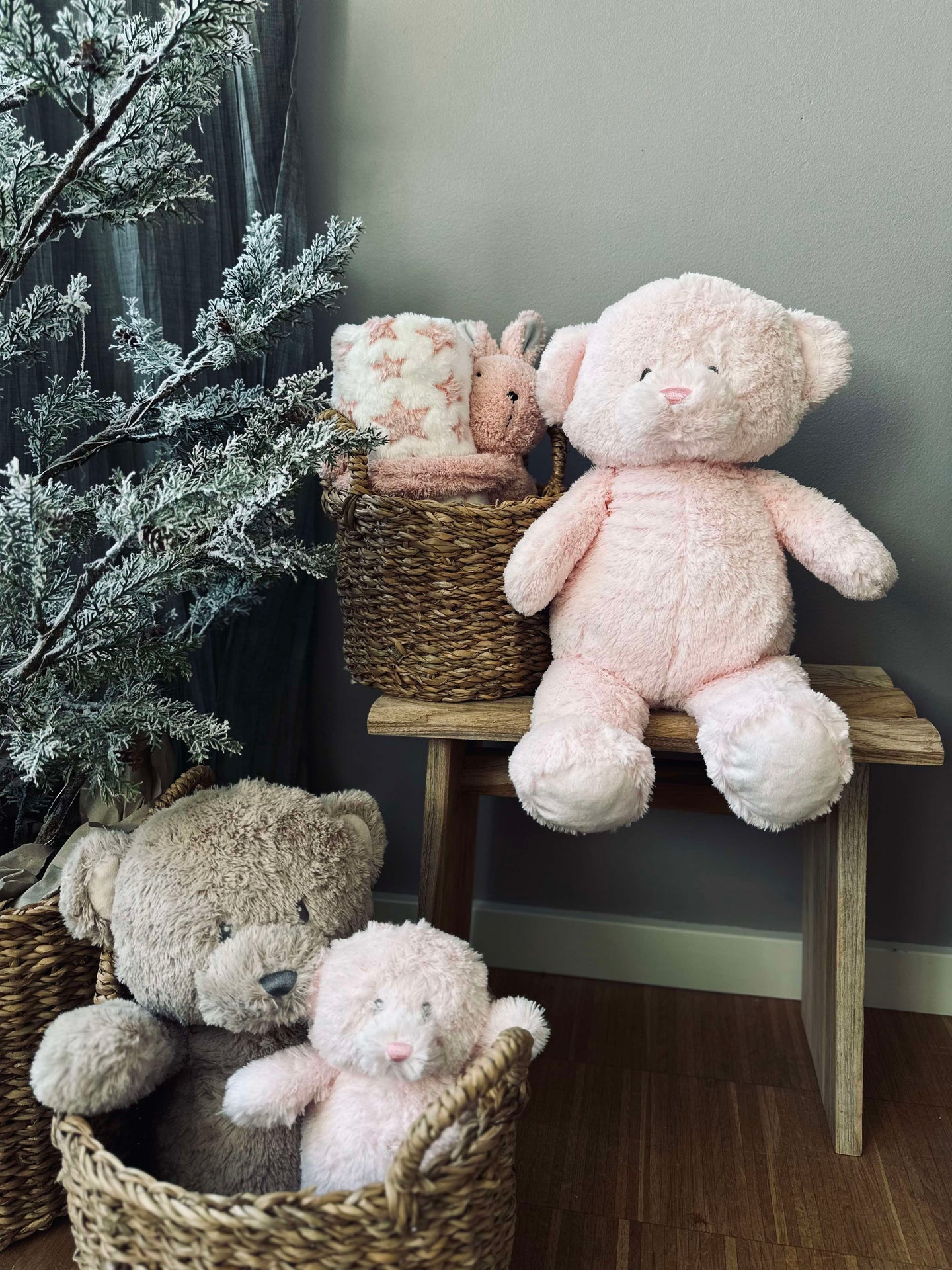 Teddybär 43 cm - Pink