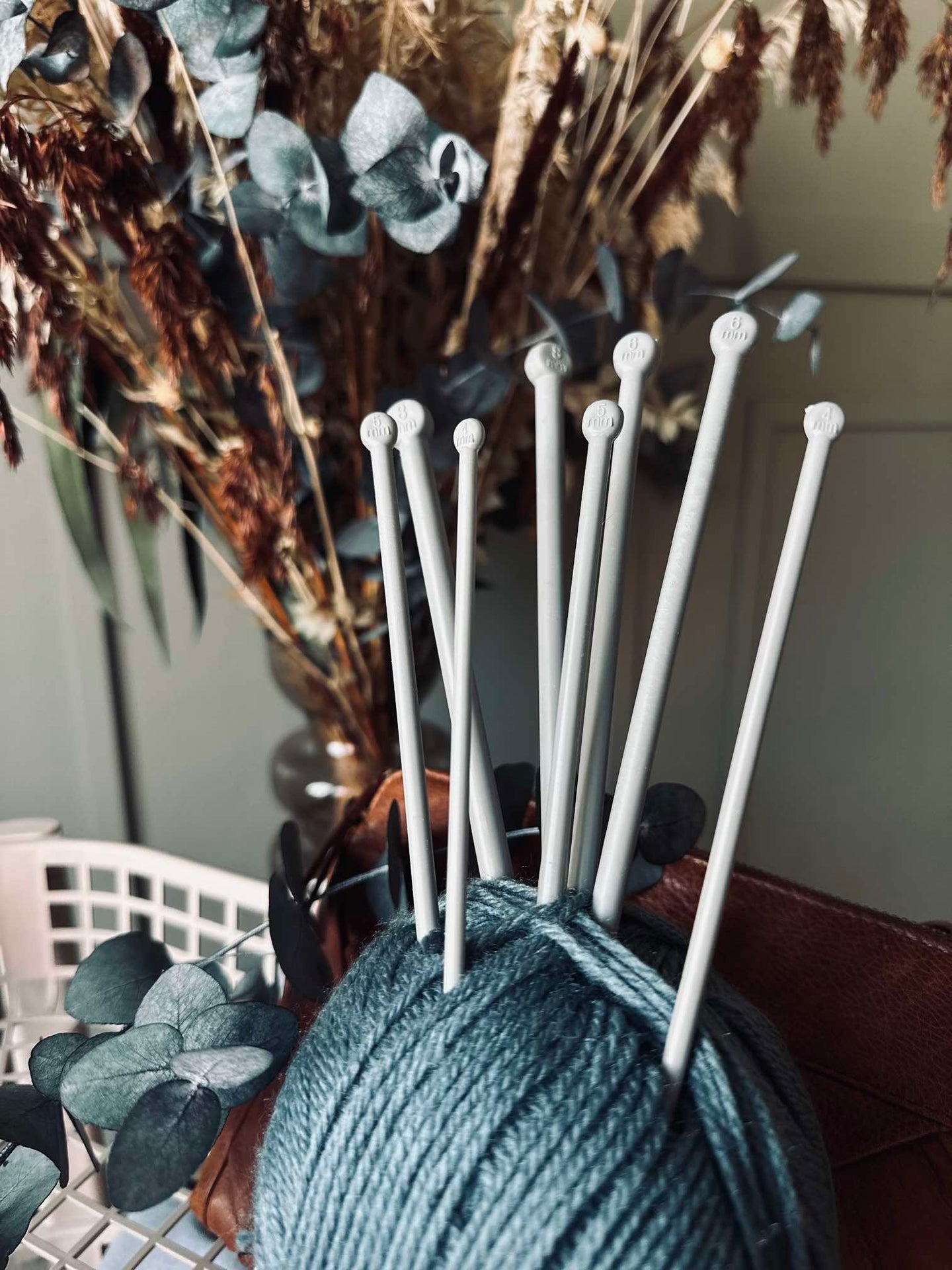 Stricknadeln - Set mit 8 Stück