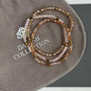 Armband Merle Natur - Set mit 3 Stk