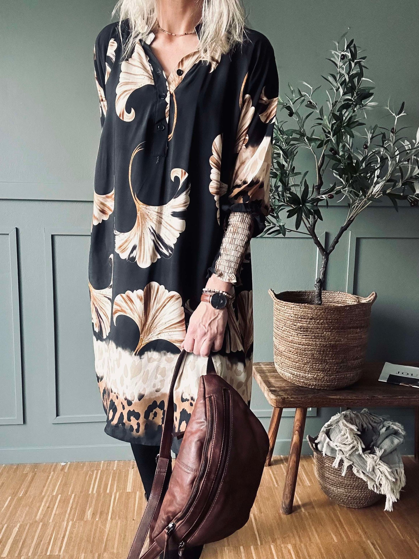 Kleid Sandra Nero