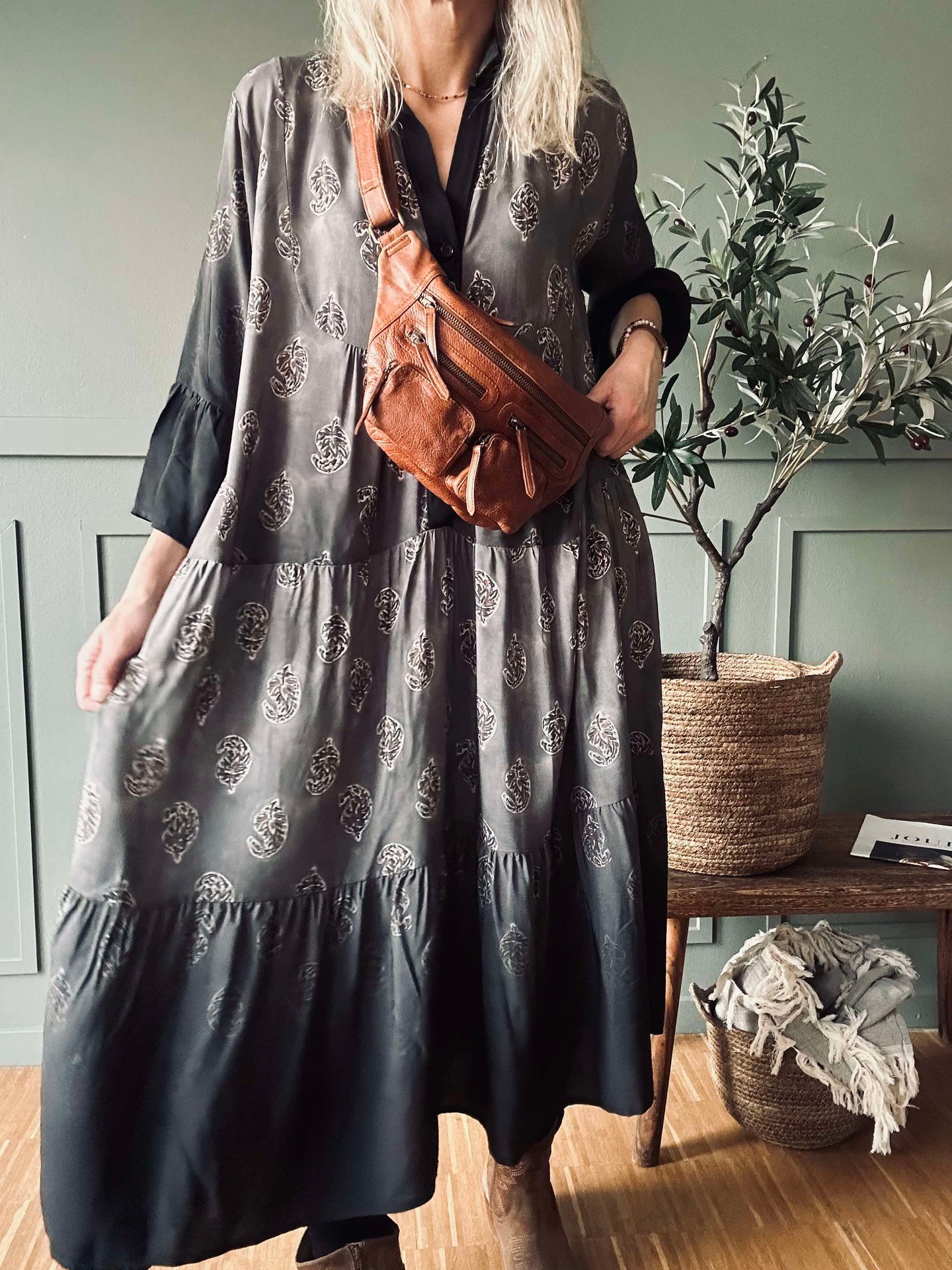 Kleid Grey Faded