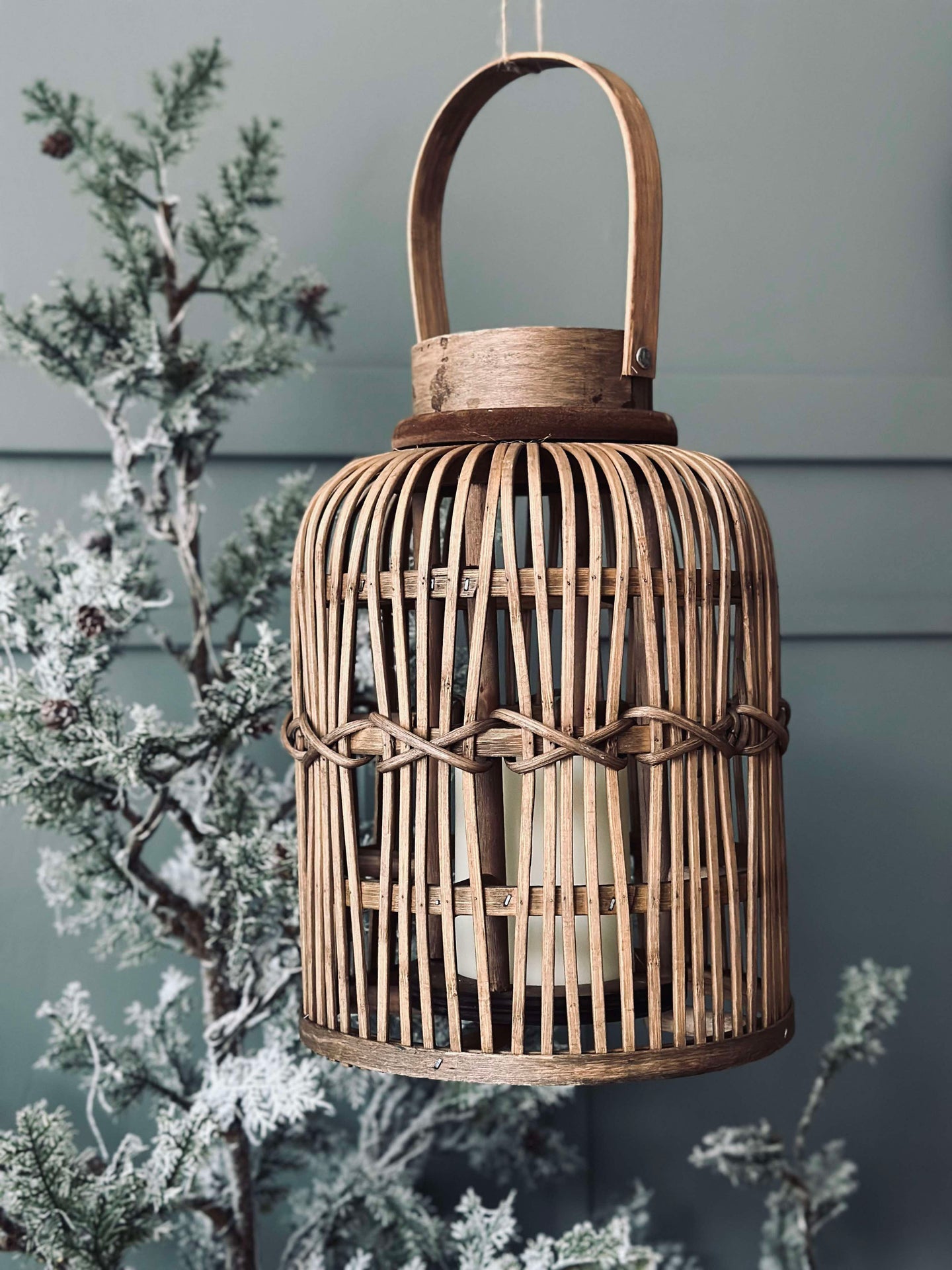 Laterne mit LED-Licht - Small
